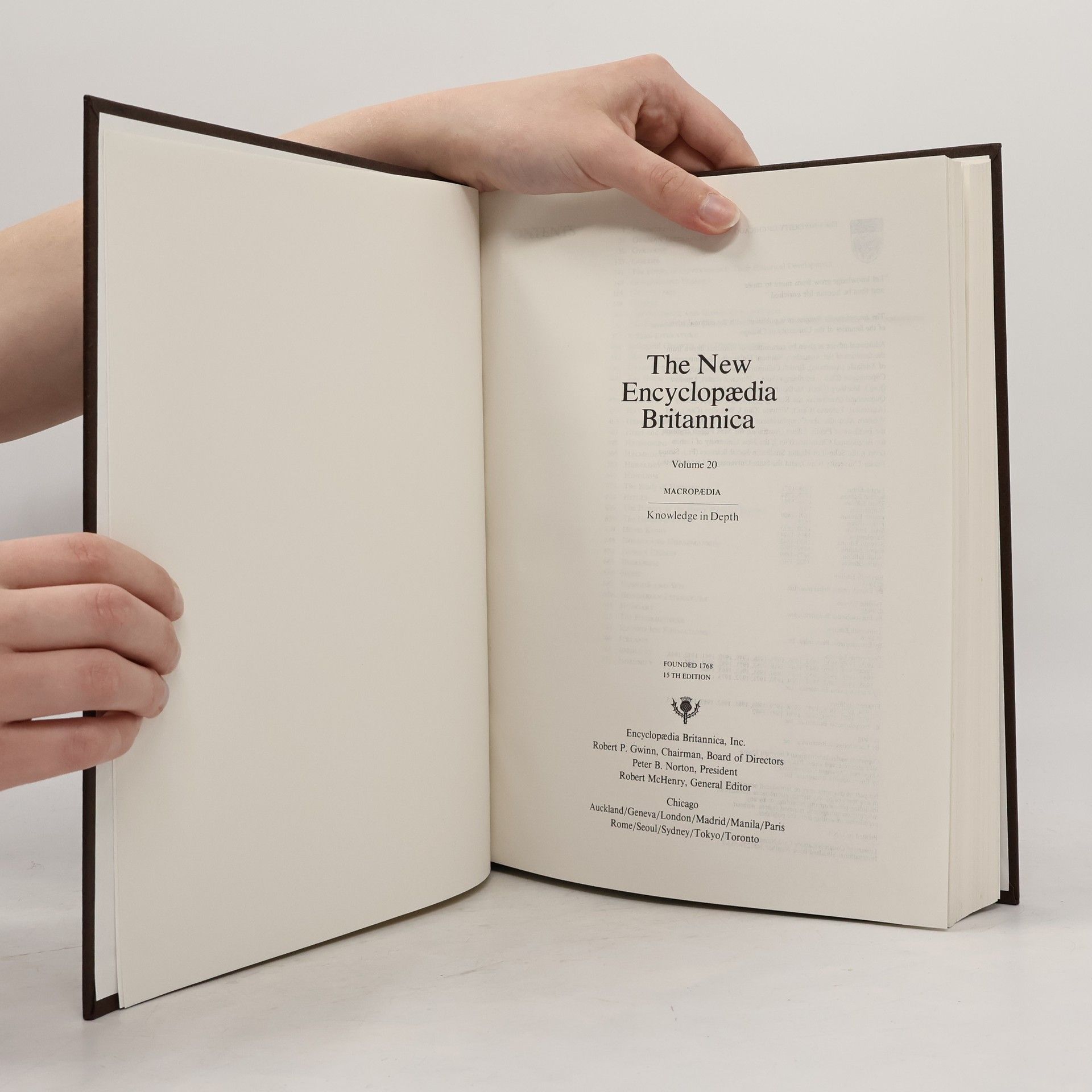 Autorenkollektiv The New Encyclopædia Britannica 20