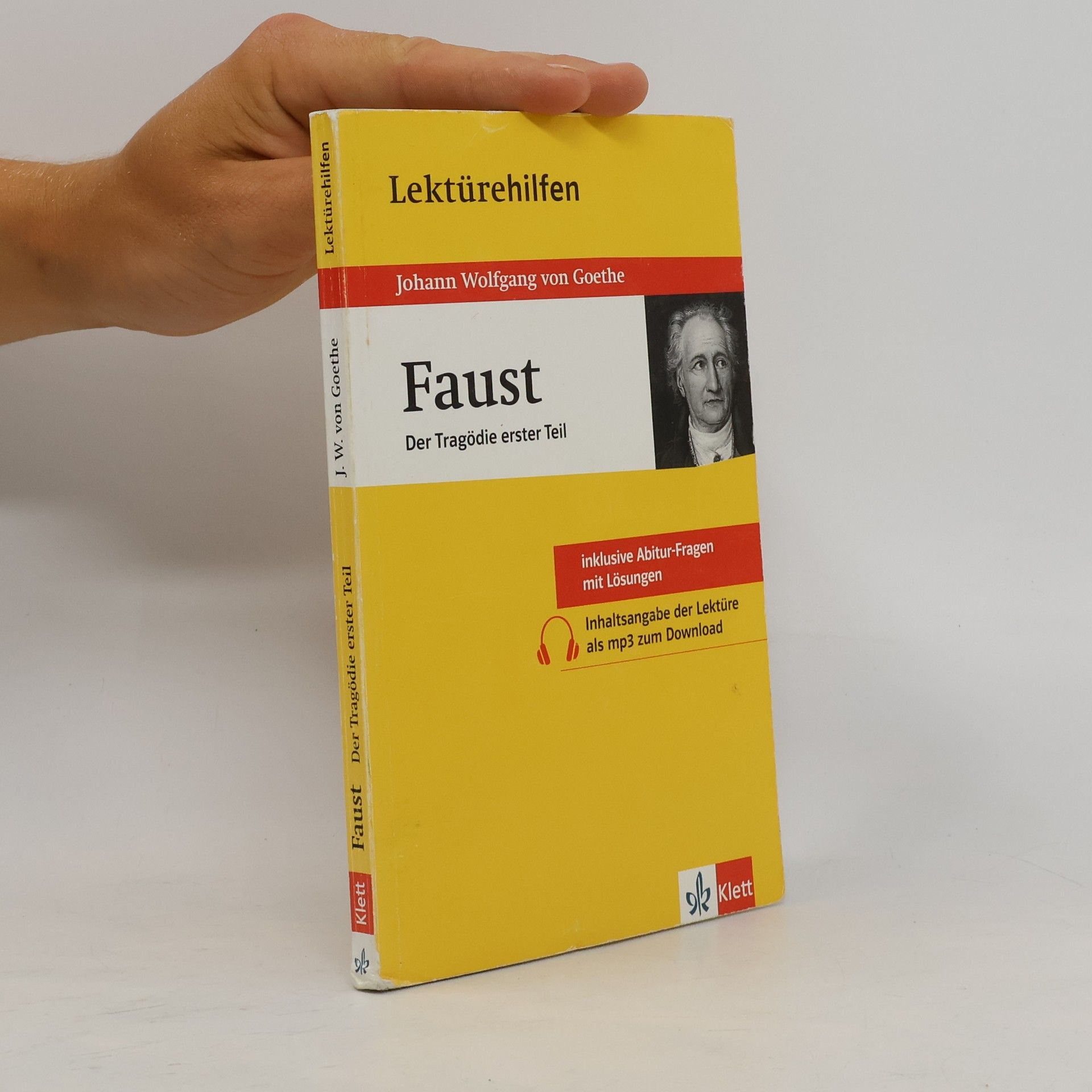 Lektürehilfen Johann Wolfgang von Goethe, Faust, Der Tragödie erster Teil