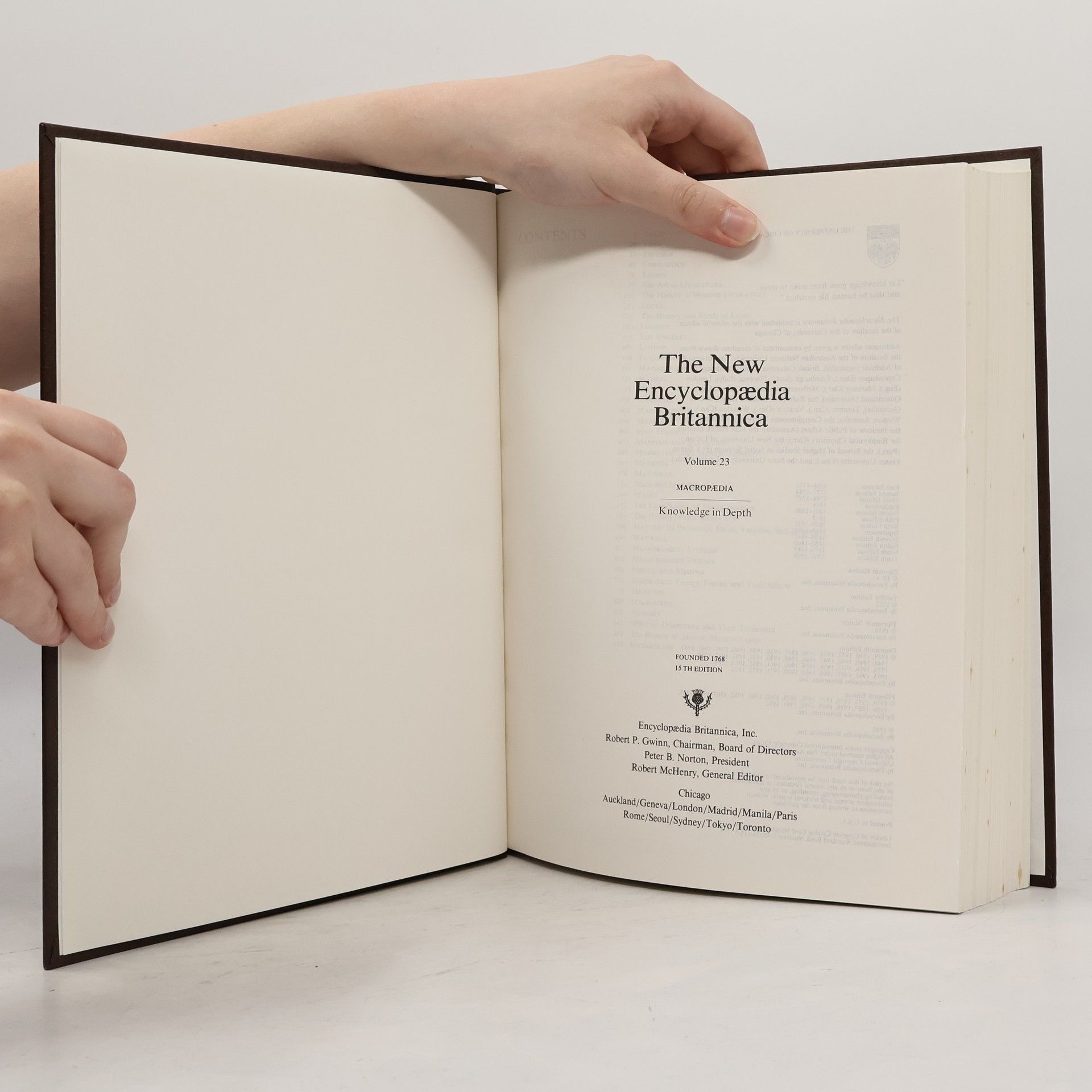 Kolektív autorov The New Encyclopædia Britannica Volume 23