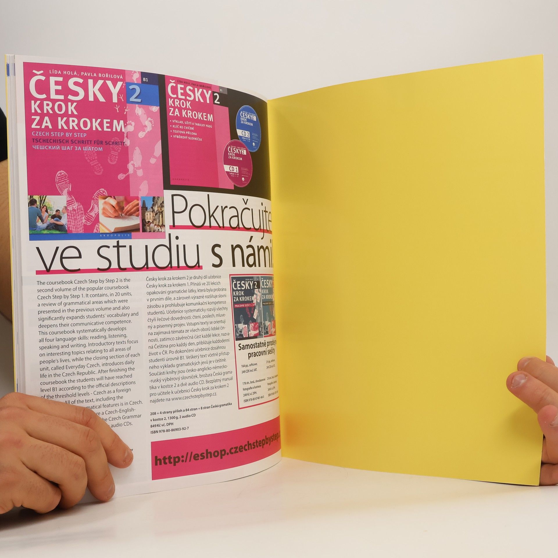 Lída Holá Česky krok za krokem 1. A1-A2 příloha