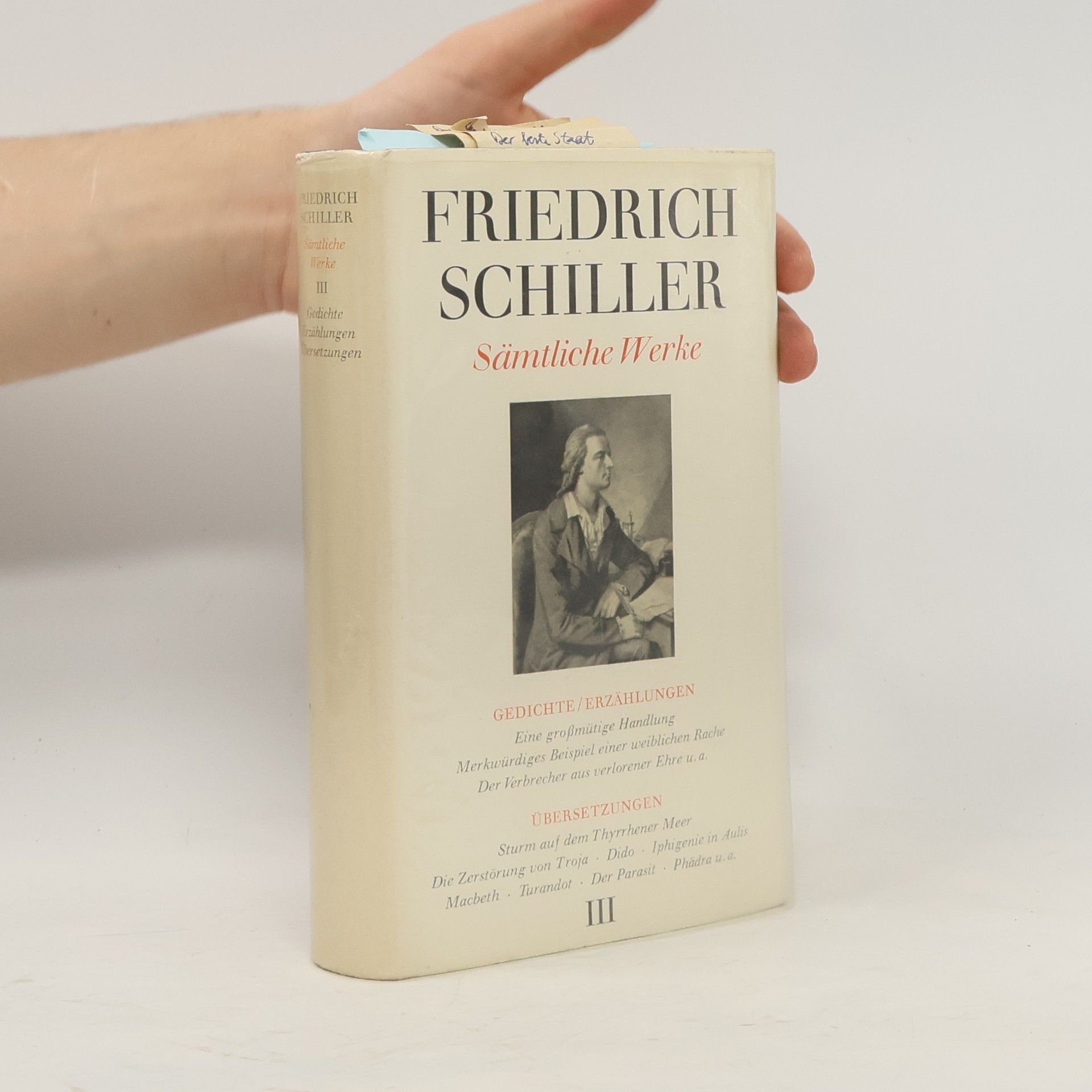 Friedrich Schiller Sämtliche Werke 3