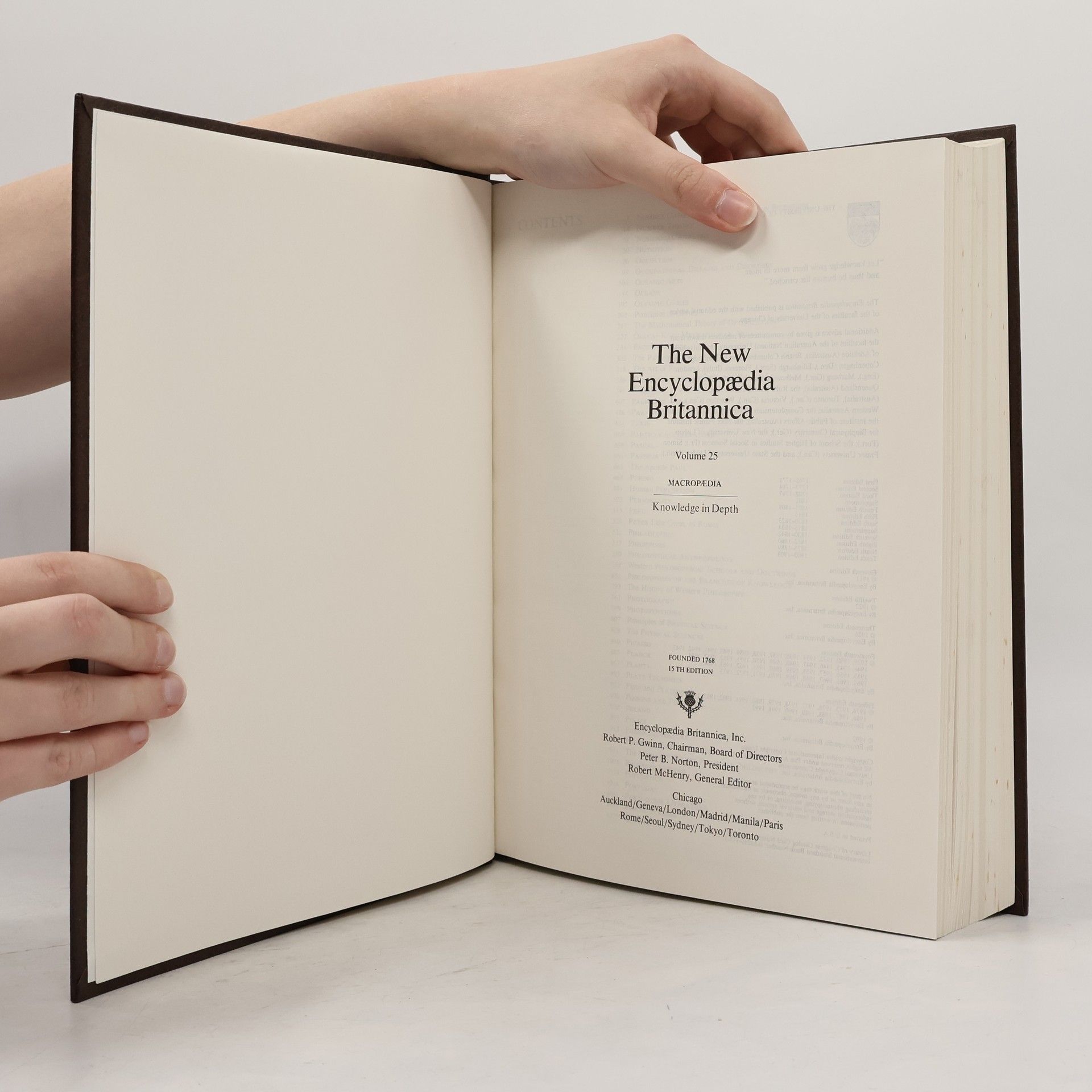 Autorenkollektiv The New Encyclopædia Britannica 25