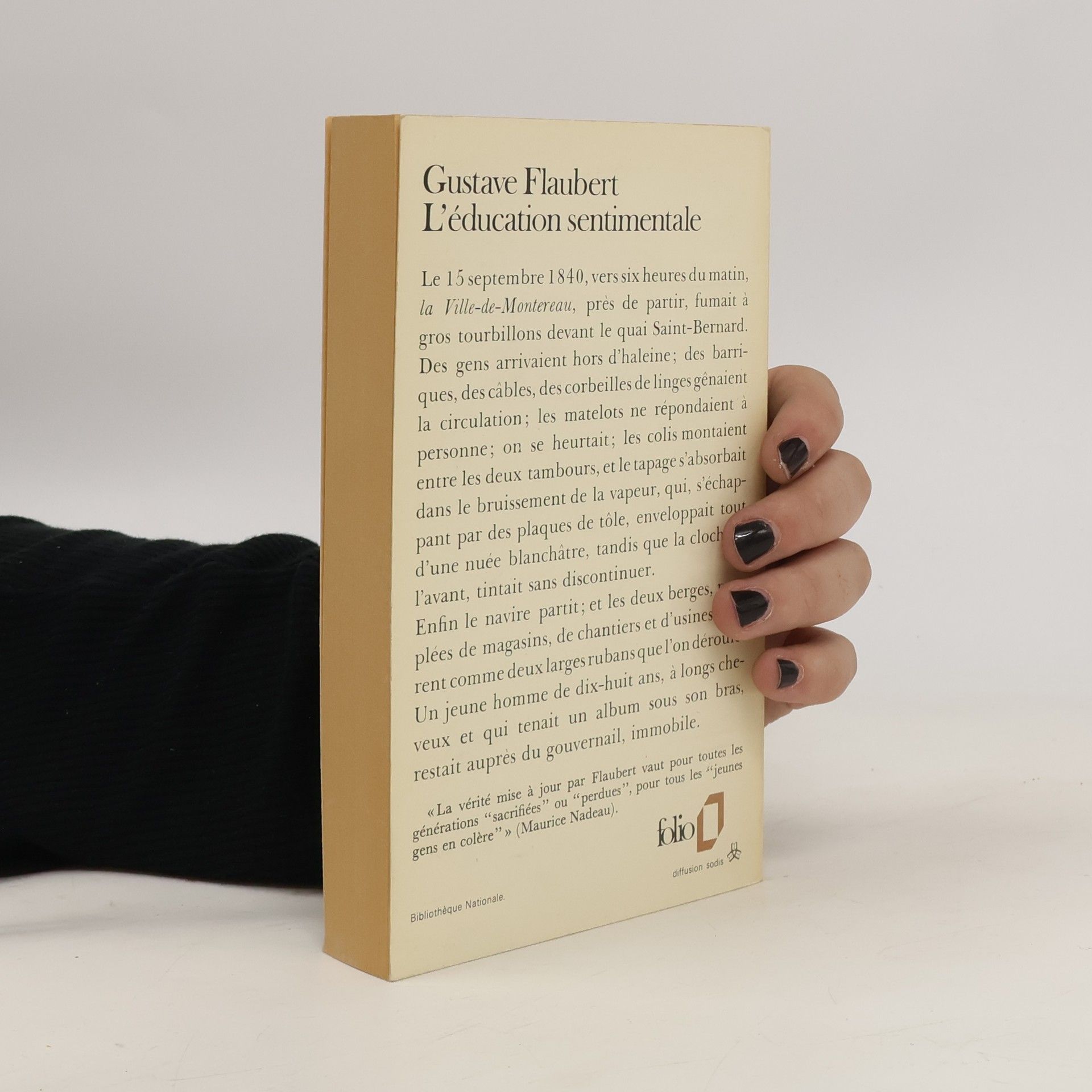 Gustave Flaubert L'éducation sentimentale