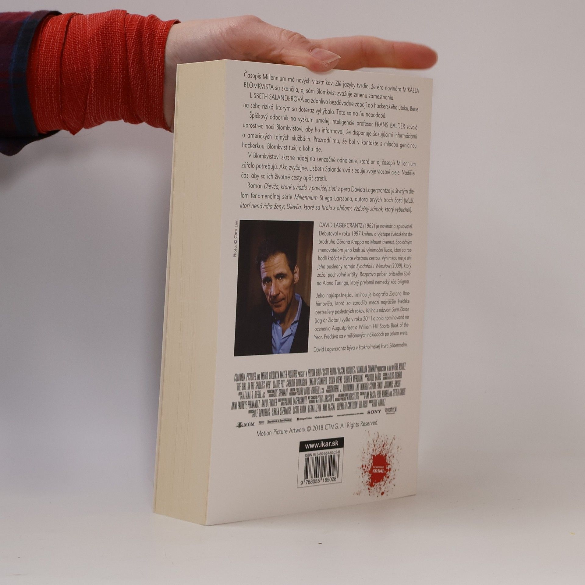 David Lagercrantz Dievča, ktoré uviazlo v pavúčej sieti