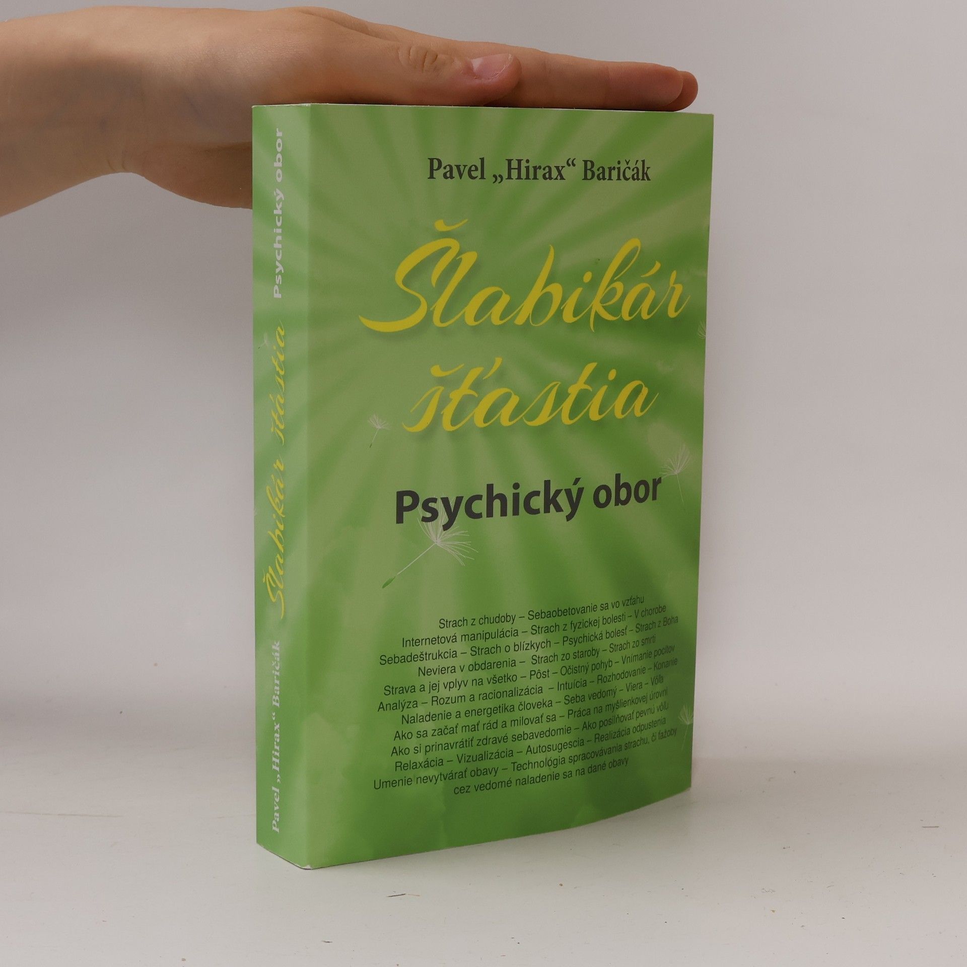 Pavel Hirax Baričák Šlabikár šťastia 5. Psychický obor
