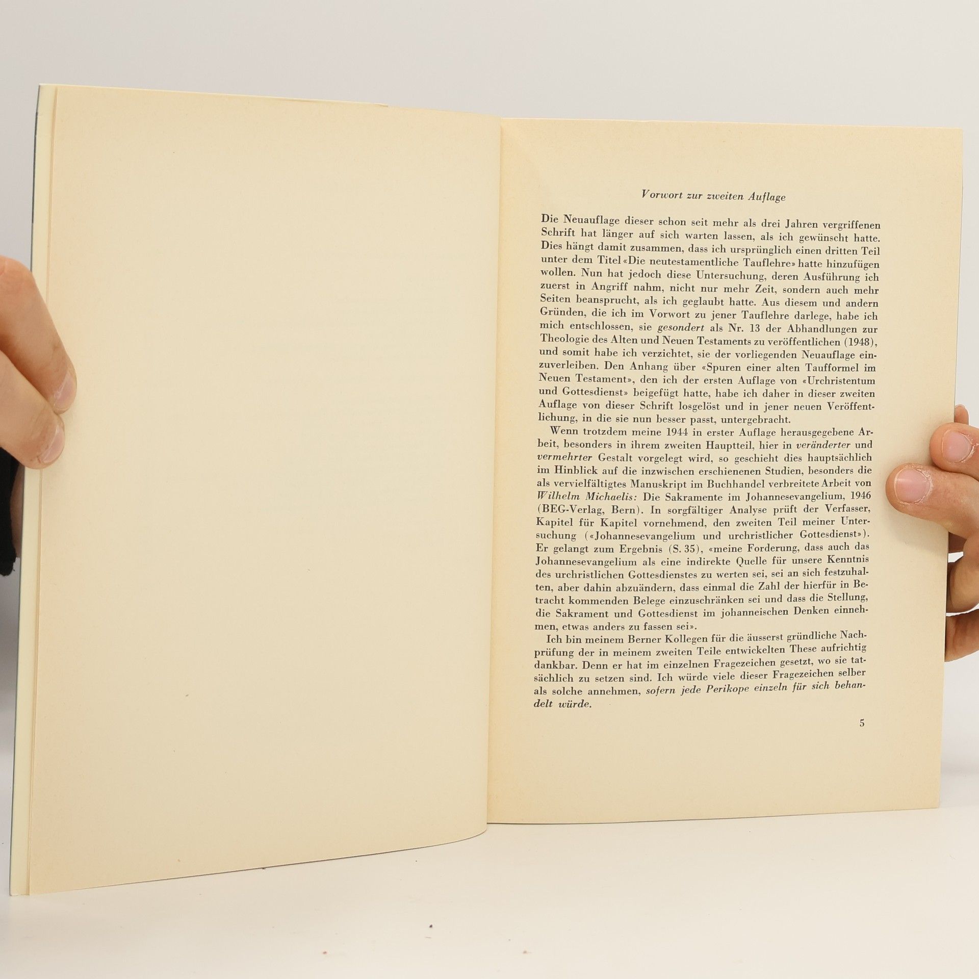 Oscar Cullmann Urchristentum und Gottesdienst