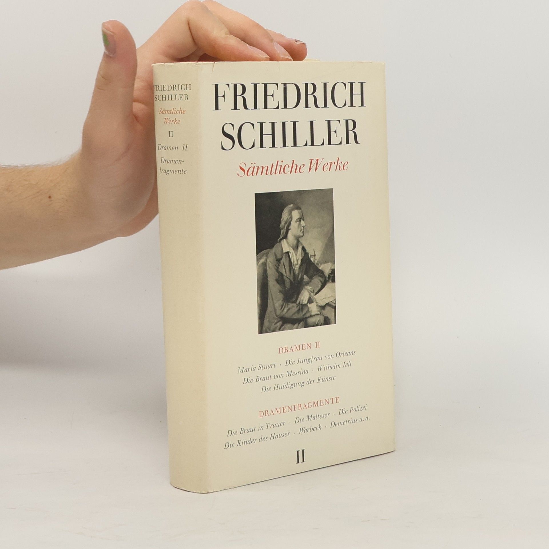 Friedrich Schiller Sämtliche Werke II