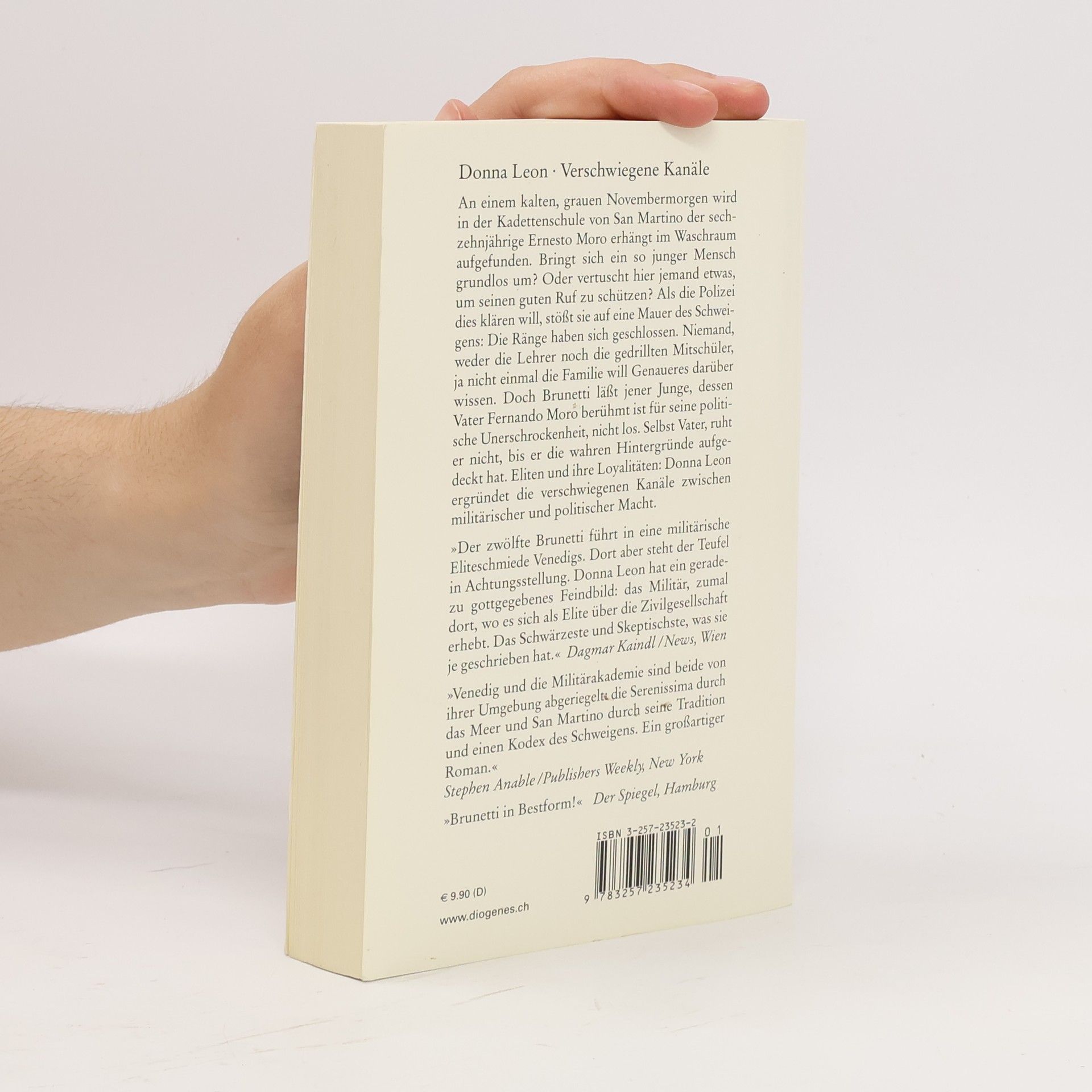 Donna Leon Verschwiegene Kanäle
