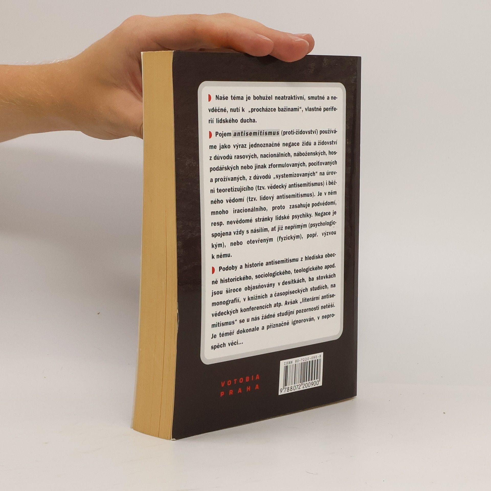 Alexej Mikulášek Antisemitismus v české literatuře 19. a 20. století