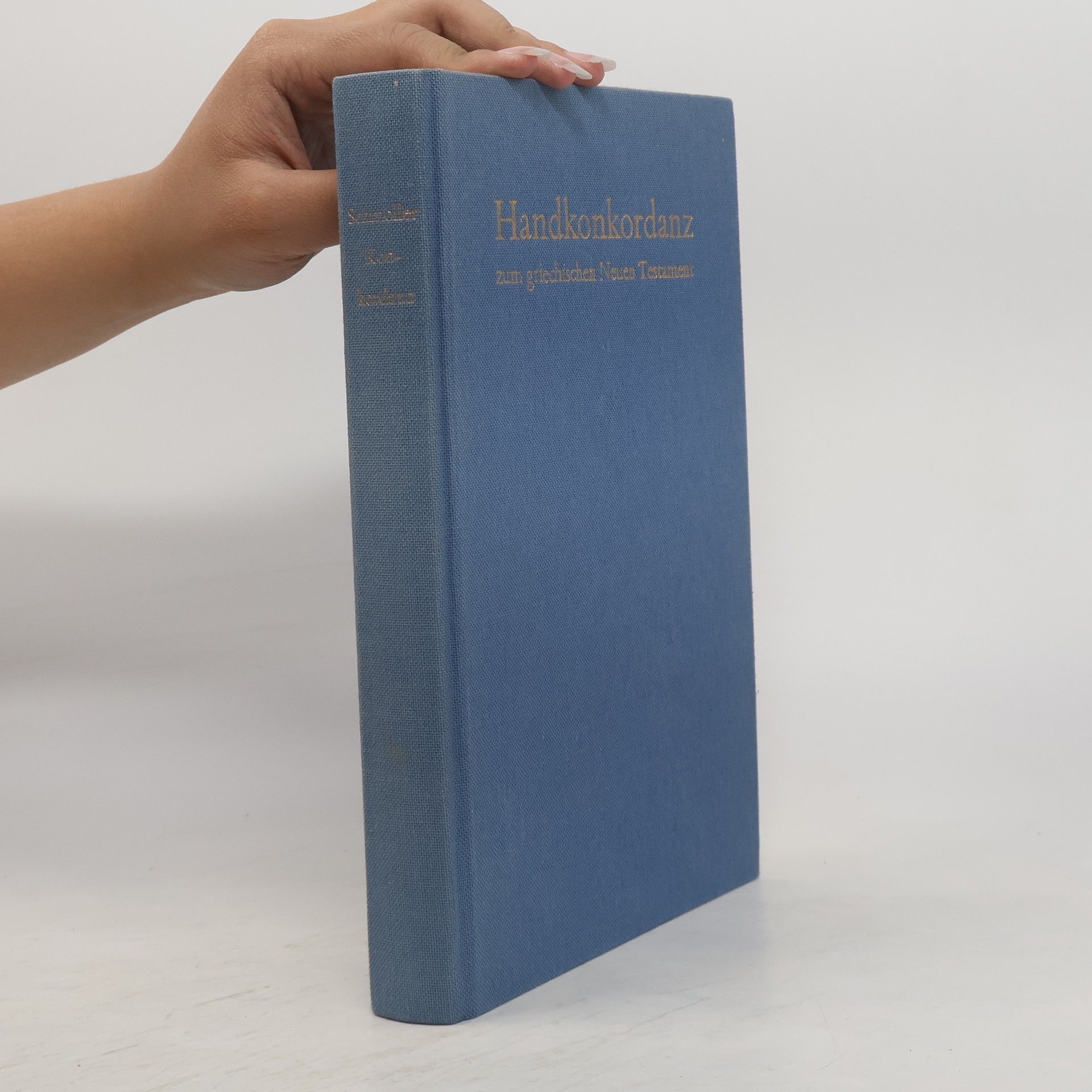 Kolektiv autorů Handkonkordanz züm griechischen Neuen Testament