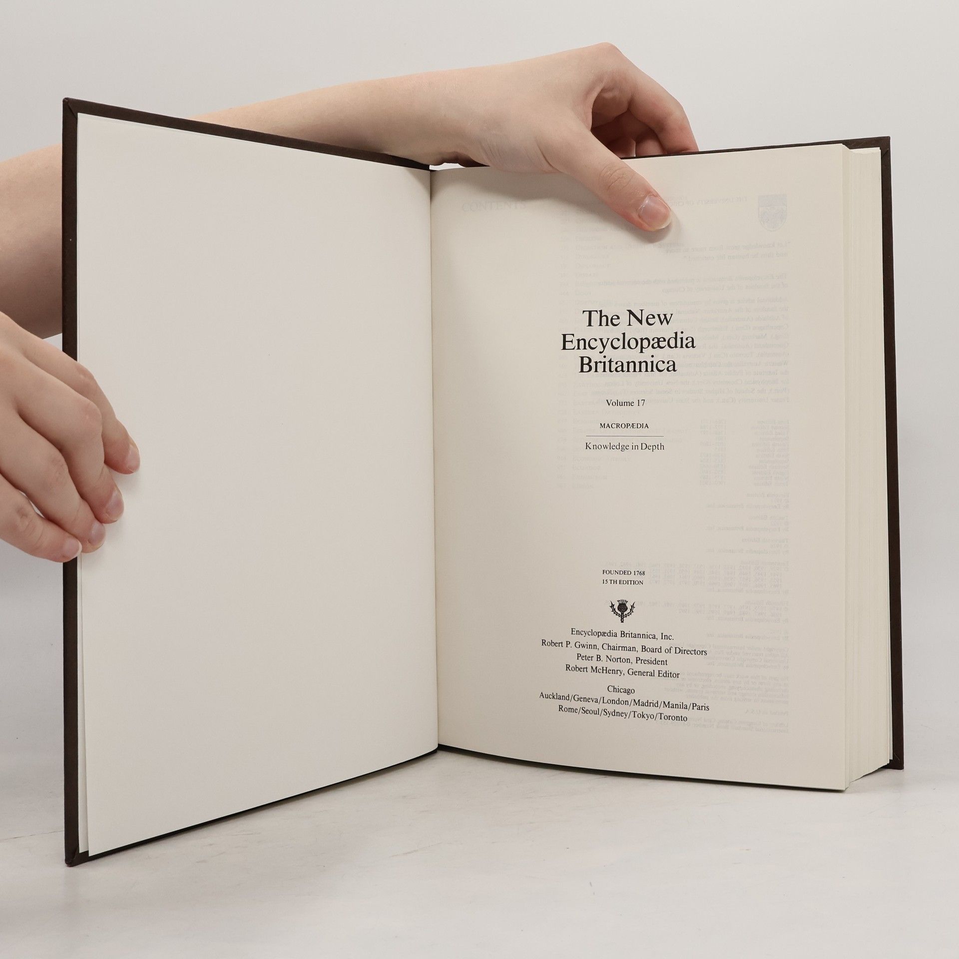Autorenkollektiv The New Encyclopædia Britannica. Volume 17
