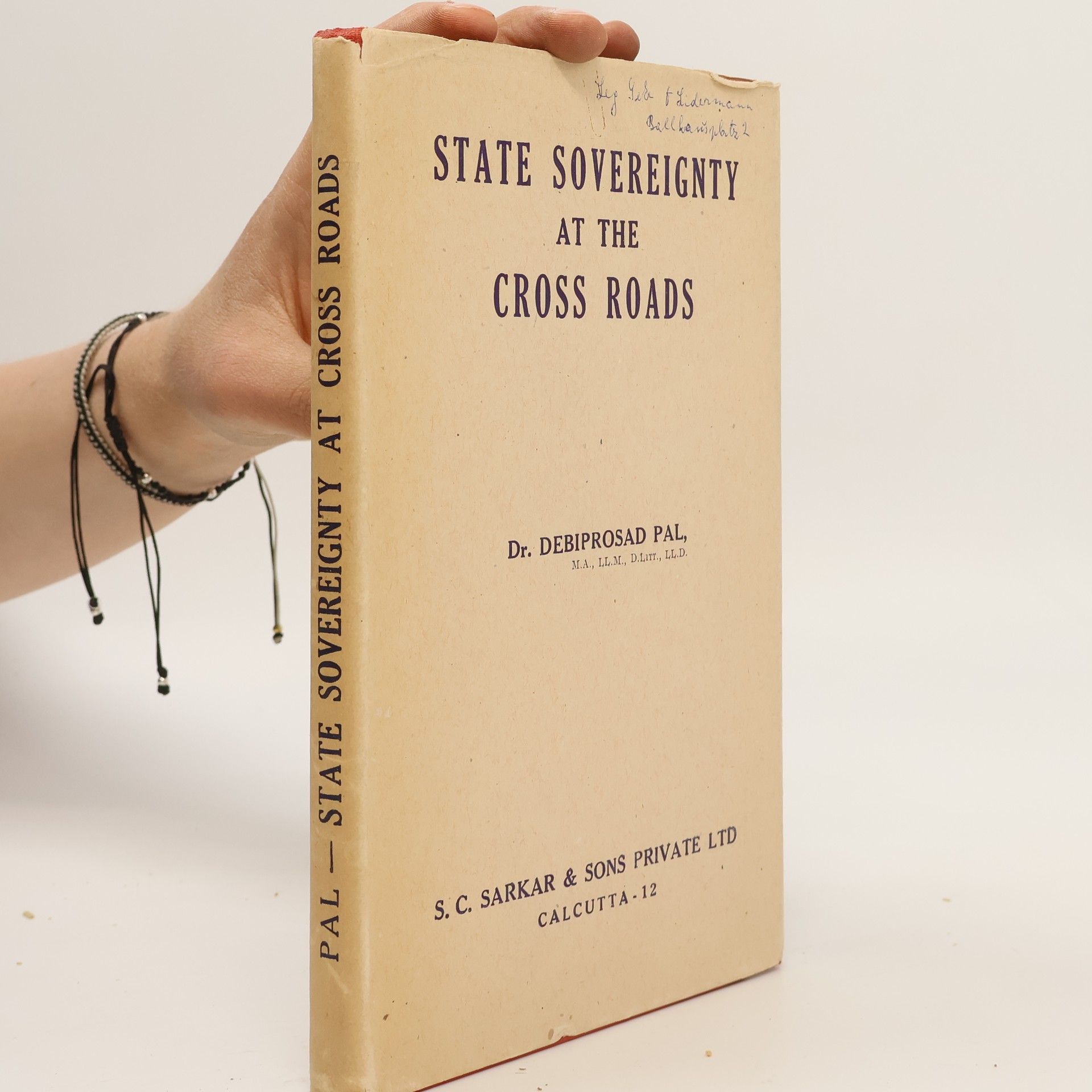 Debiprosad Pal State Sovereignty at the Cross Roads
