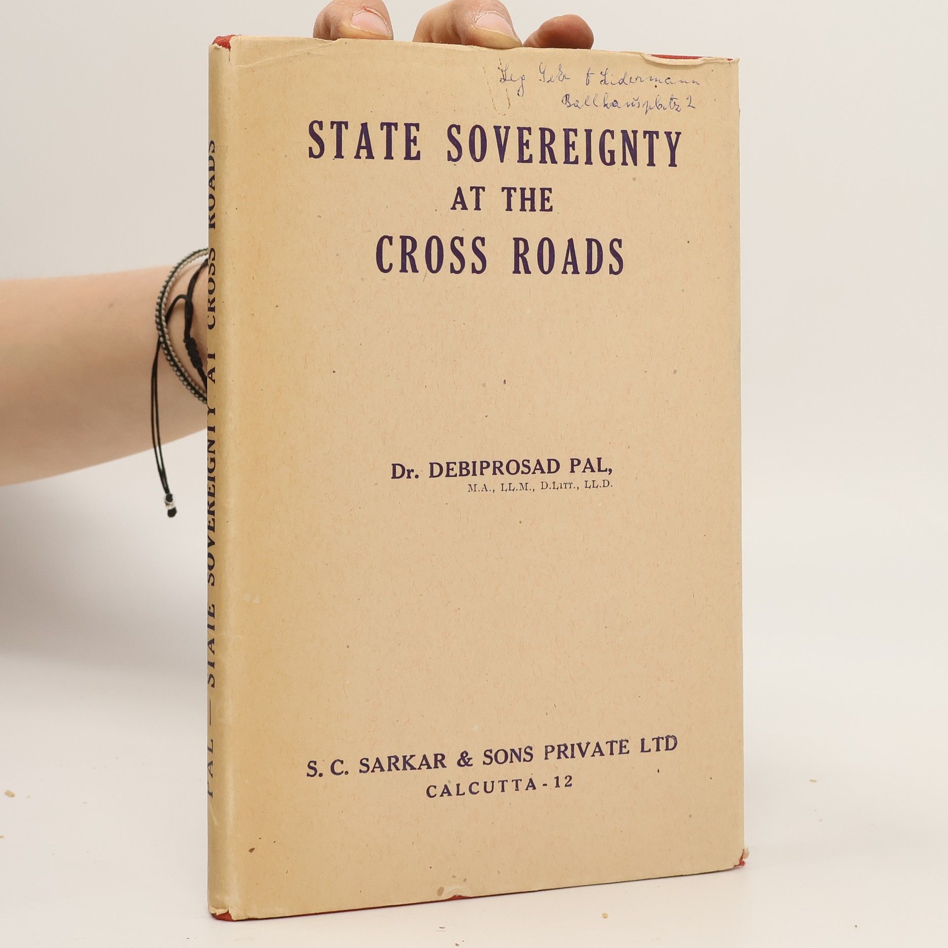 Debiprosad Pal State Sovereignty at the Cross Roads