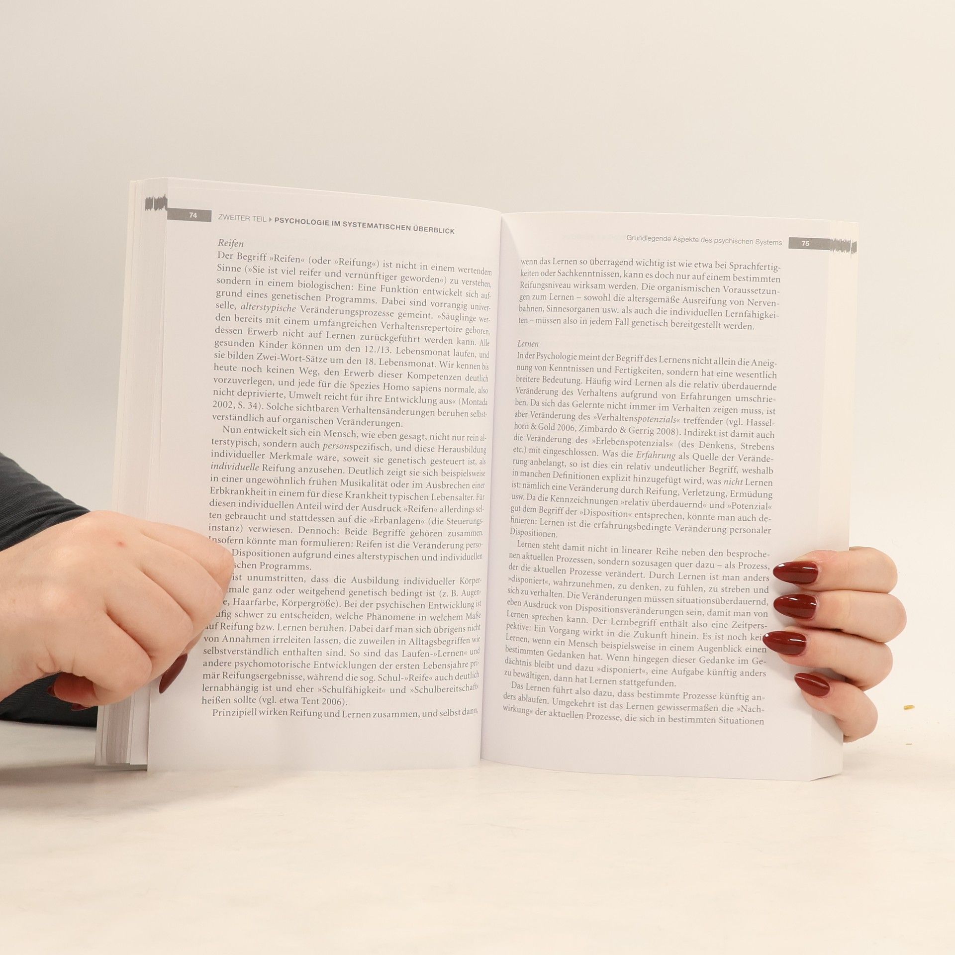 Hans Peter Nolting Psychologie lernen