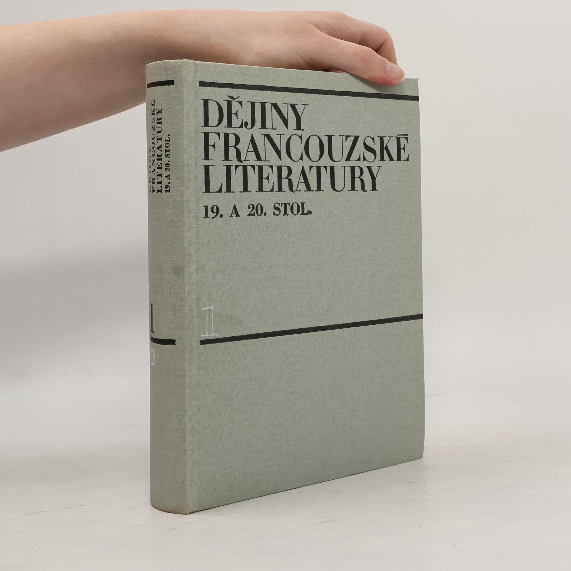 Autorenkollektiv Dějiny francouzské literatury 19. a 20. stol. 1