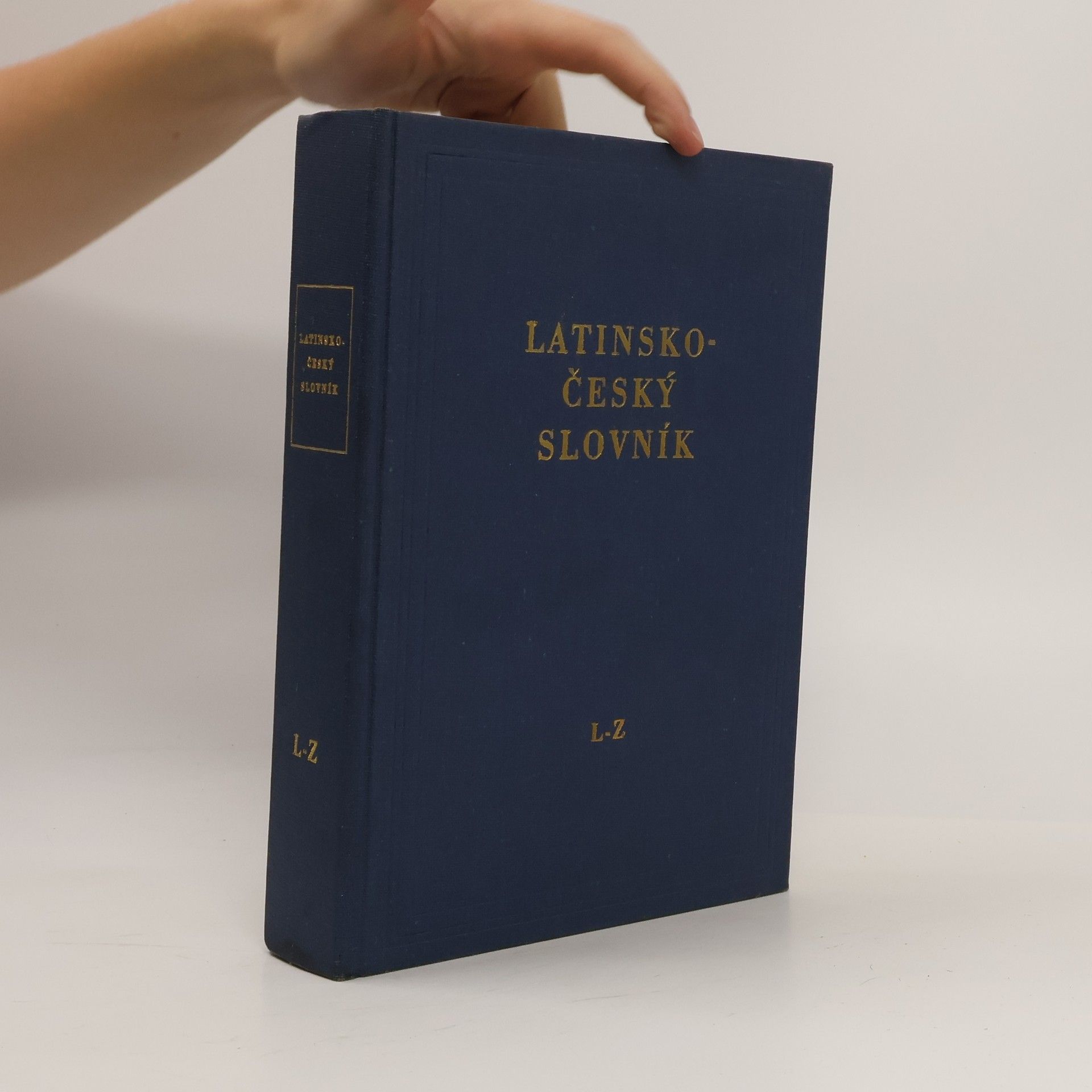 Collectif d'auteurs Latinsko-český slovník L-Z
