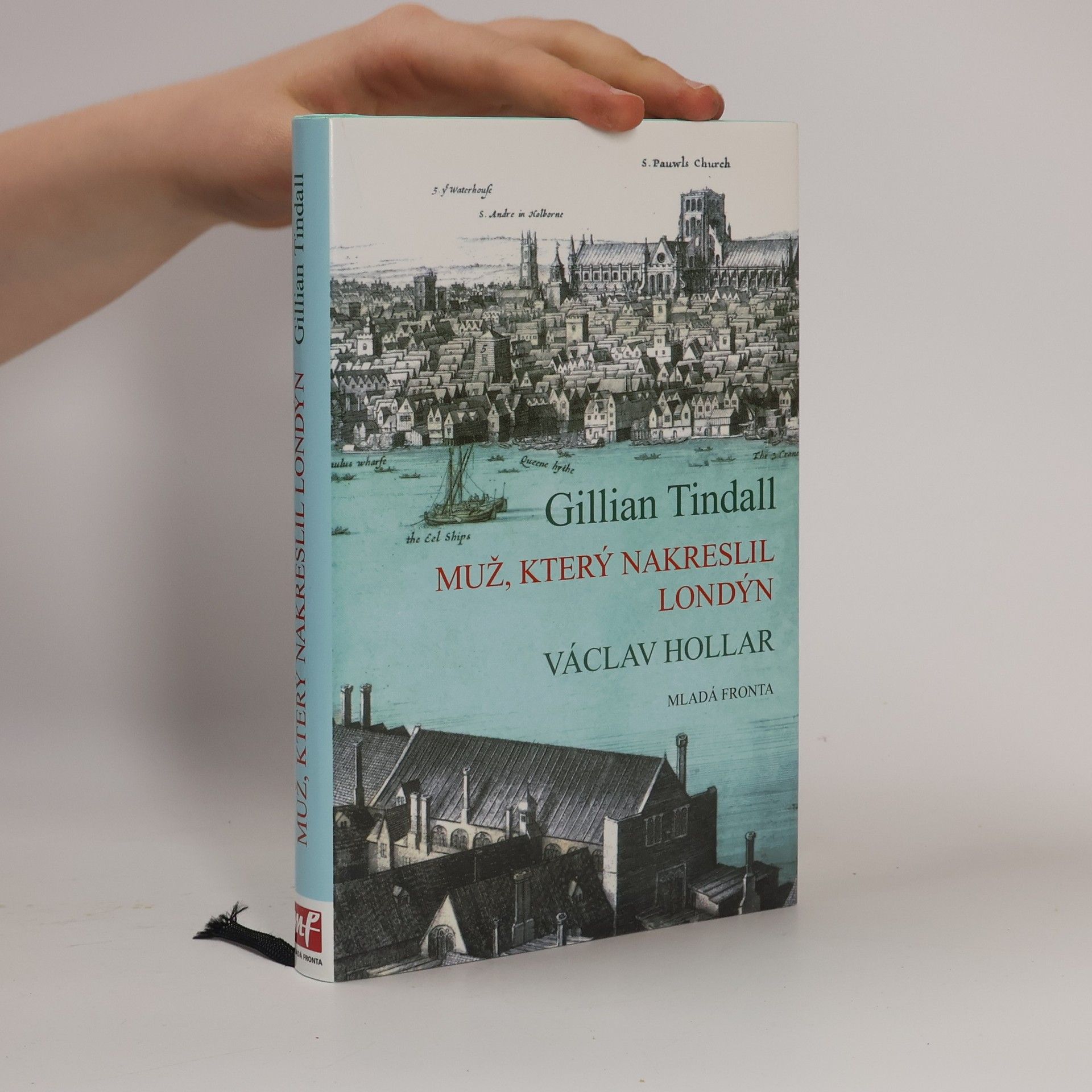Gillian Tindall Muž, který nakreslil Londýn : životní příběh Václava Hollara