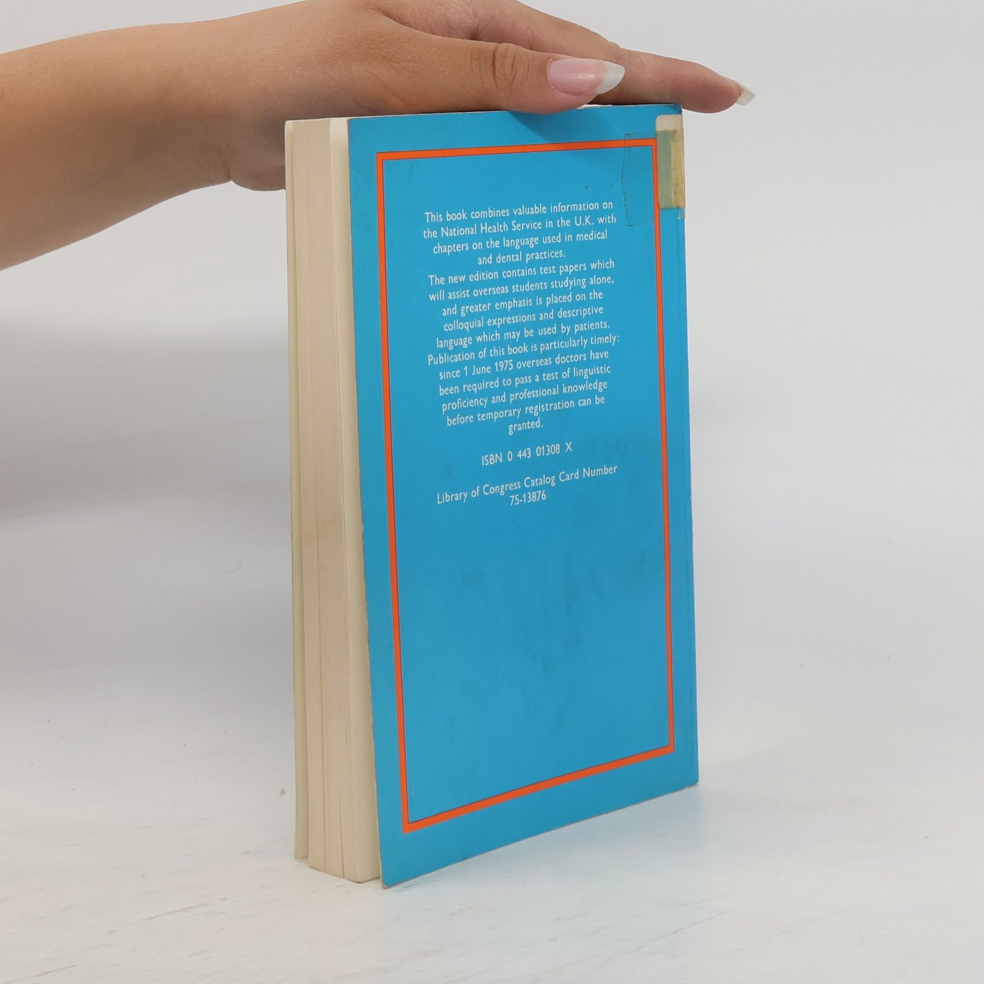 Joy Parkinson A Manual of English for the Overseas Doctor - Second Edition