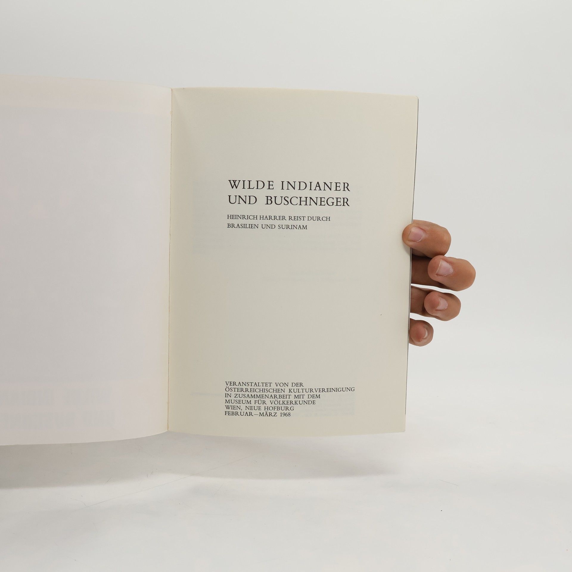 Etta Becker-Donner Wilde Indianer und Buschneger