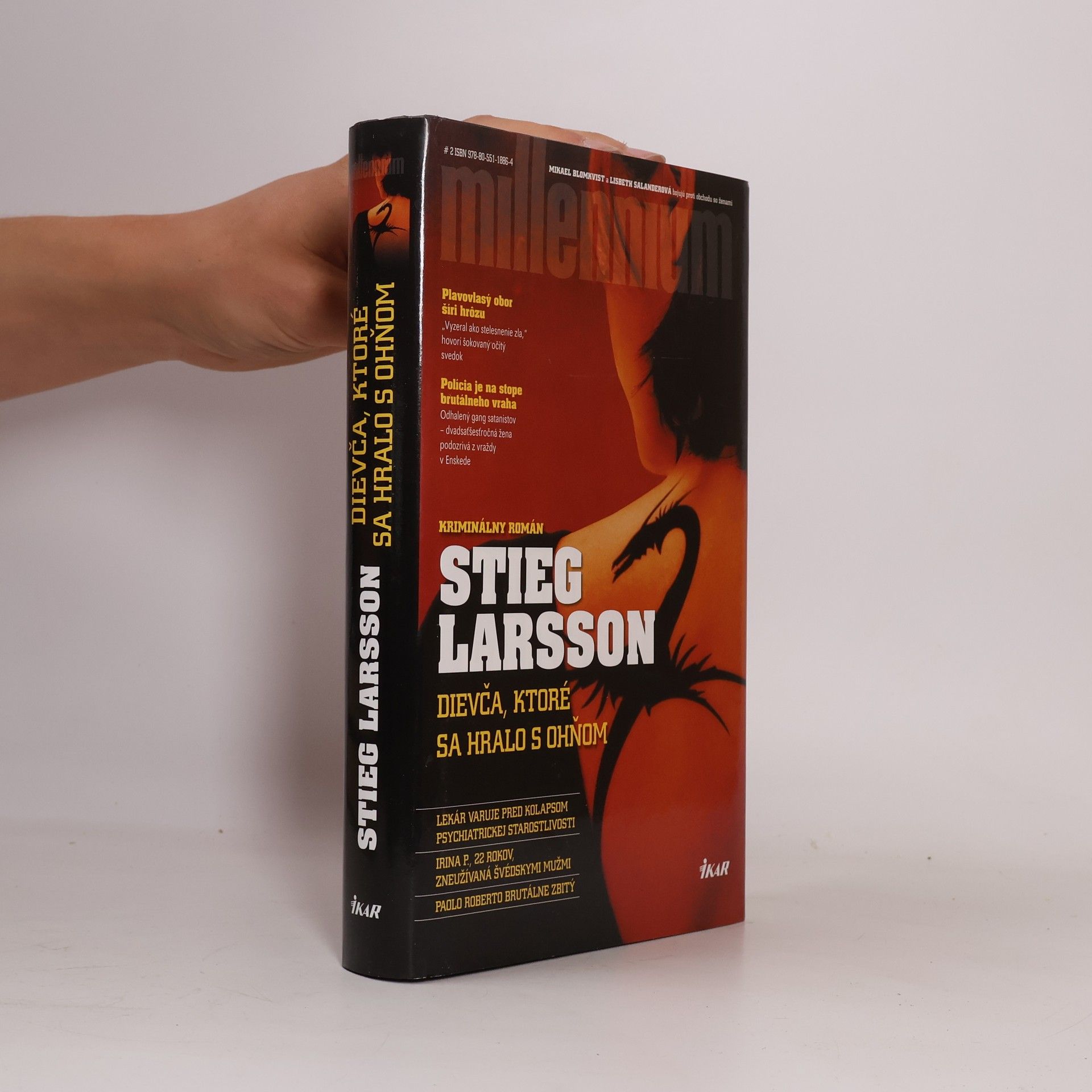 Stieg Larsson Dievča, ktoré sa hralo s ohňom