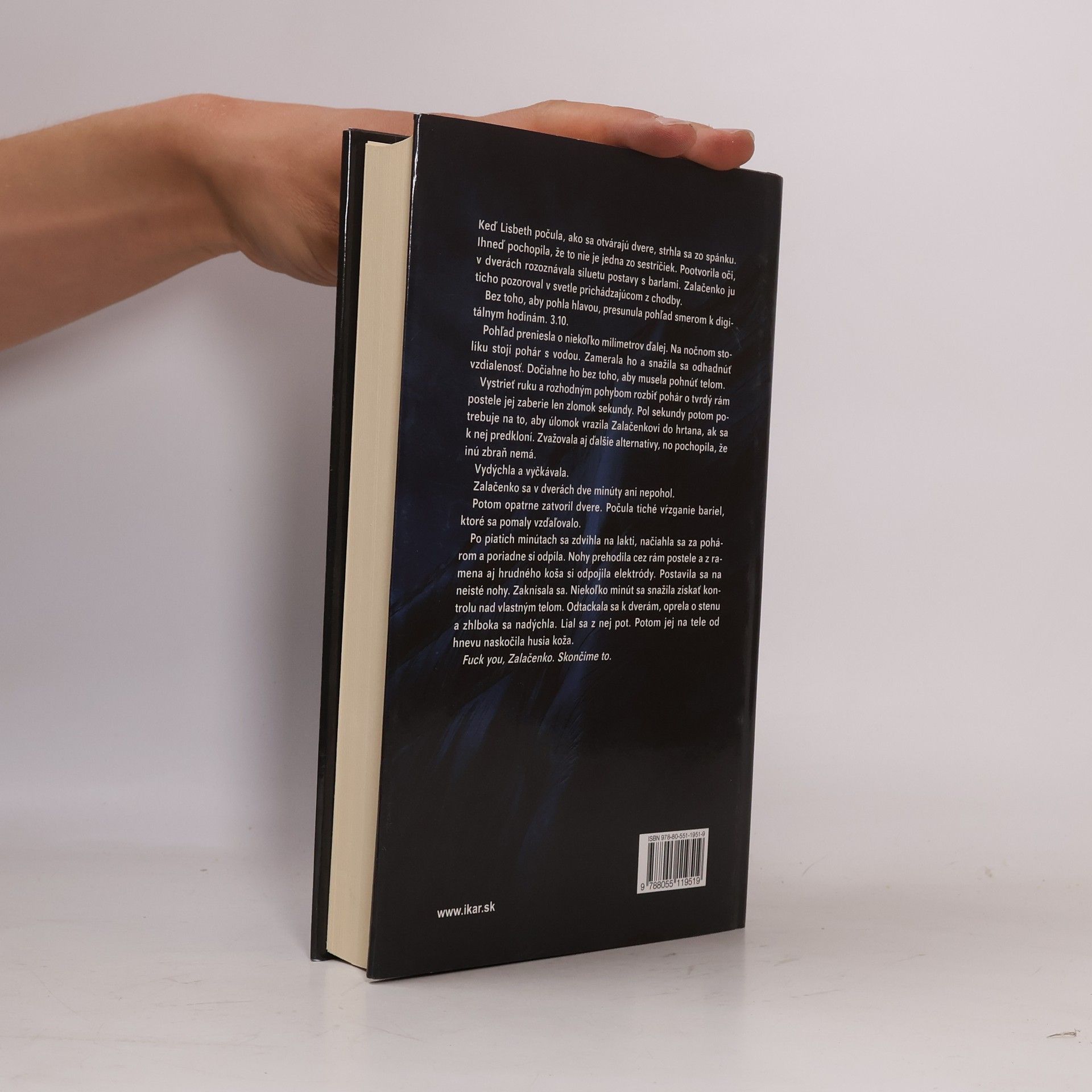 Stieg Larsson Vzdušný zámok, ktorý vybuchol