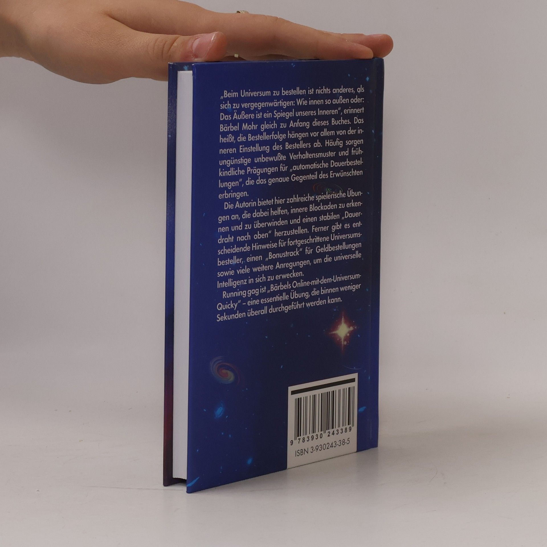 Bärbel Mohr Übungsbuch zu den Bestellungen beim Universum