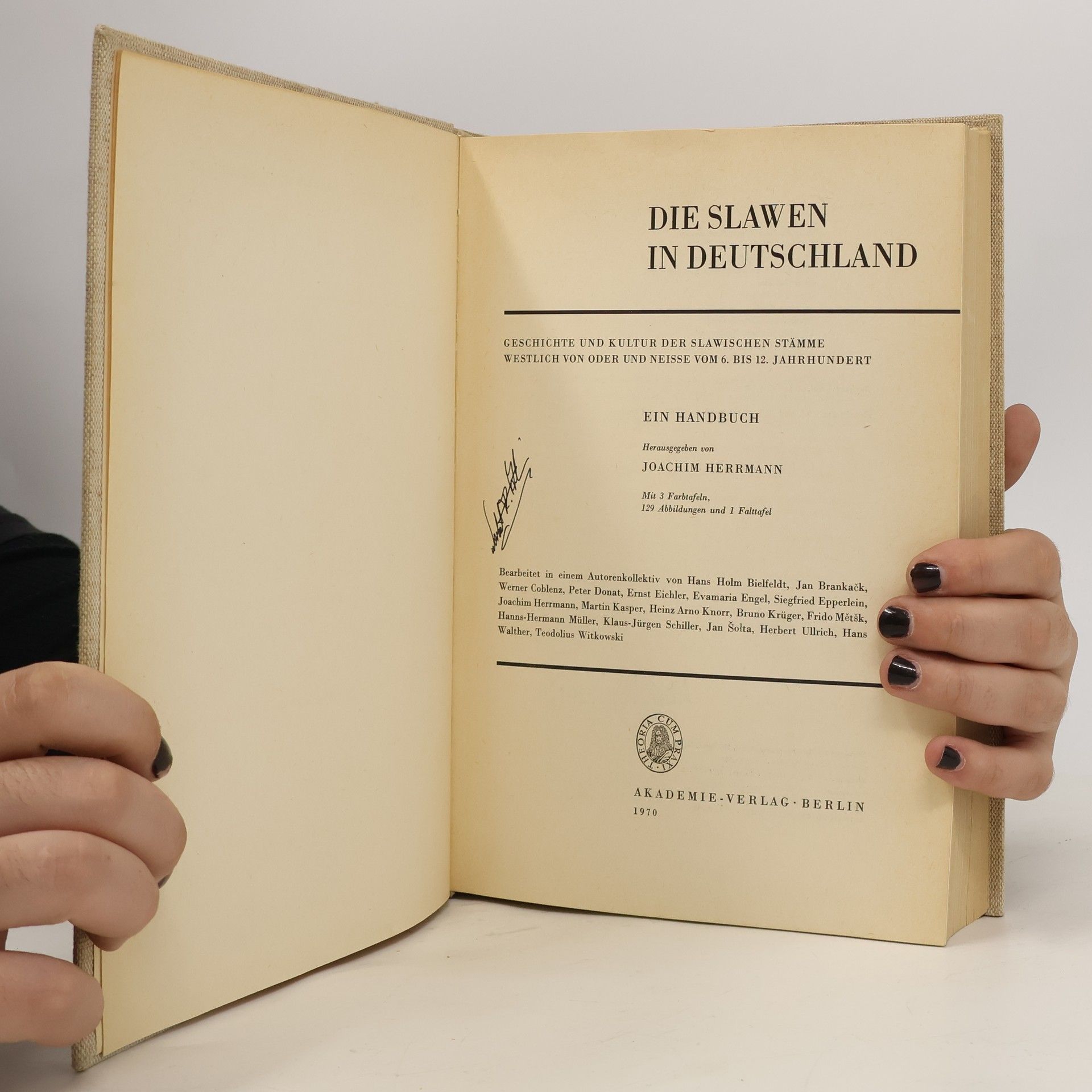 Wolf-Joachim Herrmann Die Slawen in Deutschland