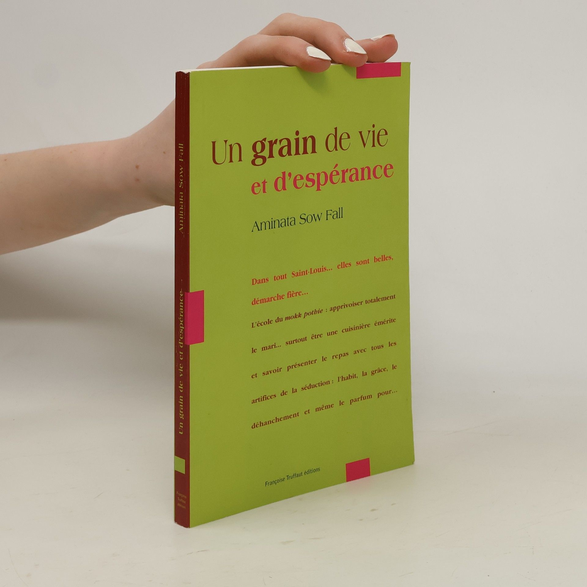 Aminata Sow Fall Un grain de vie et d'espérance