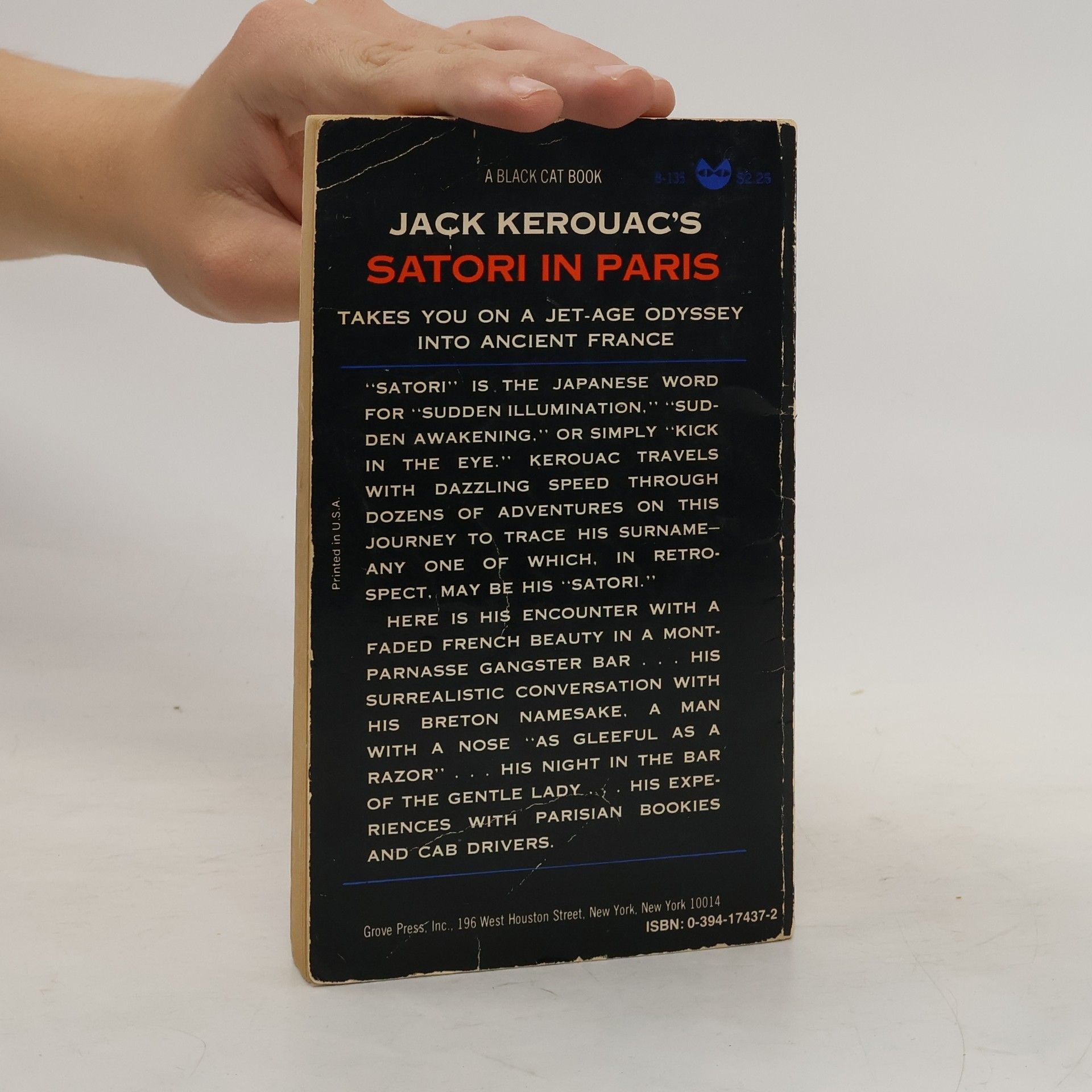 Jack Kerouac Satori in Paris