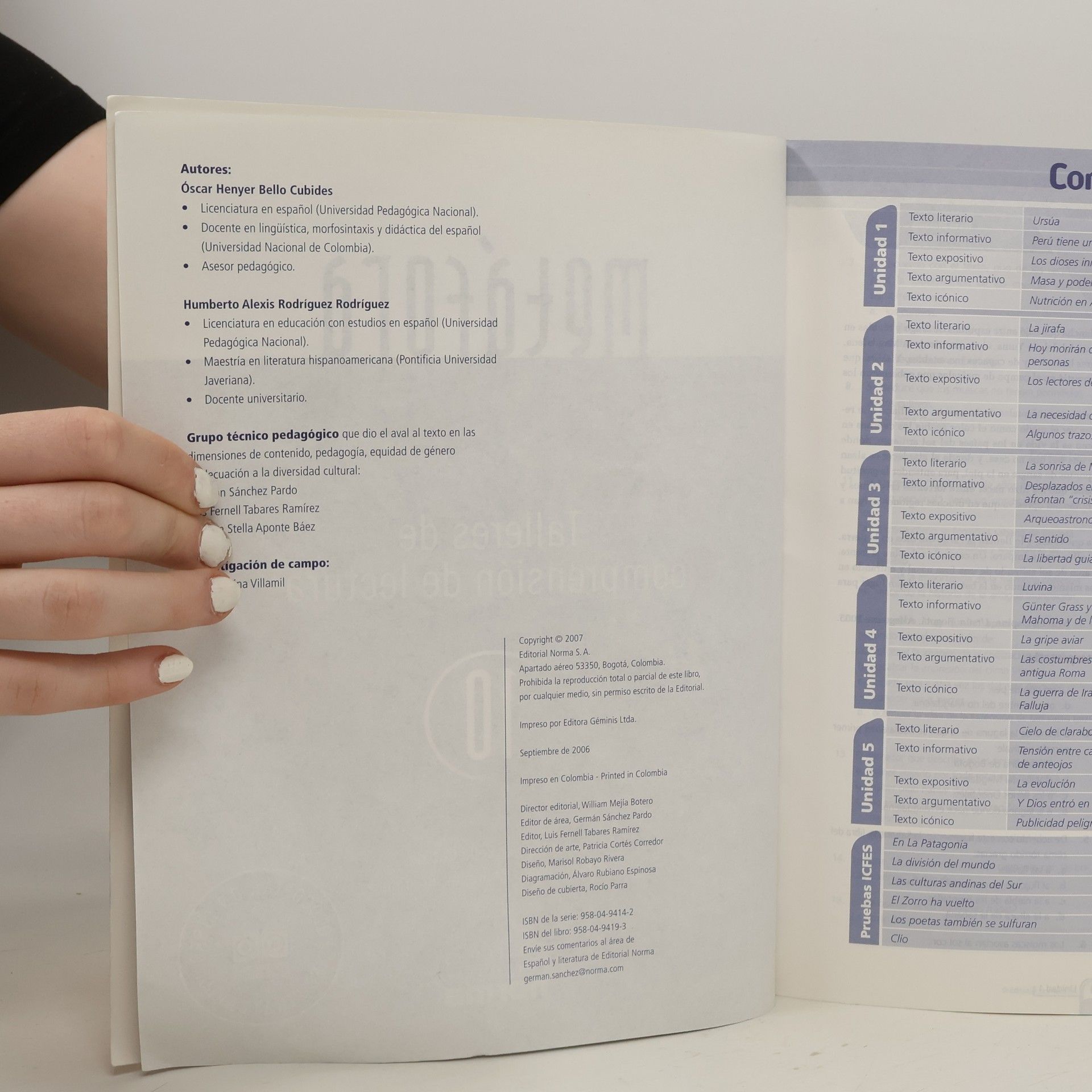 Óscar Henyer Bello Cubides Talleres de comprensión de lectura 10