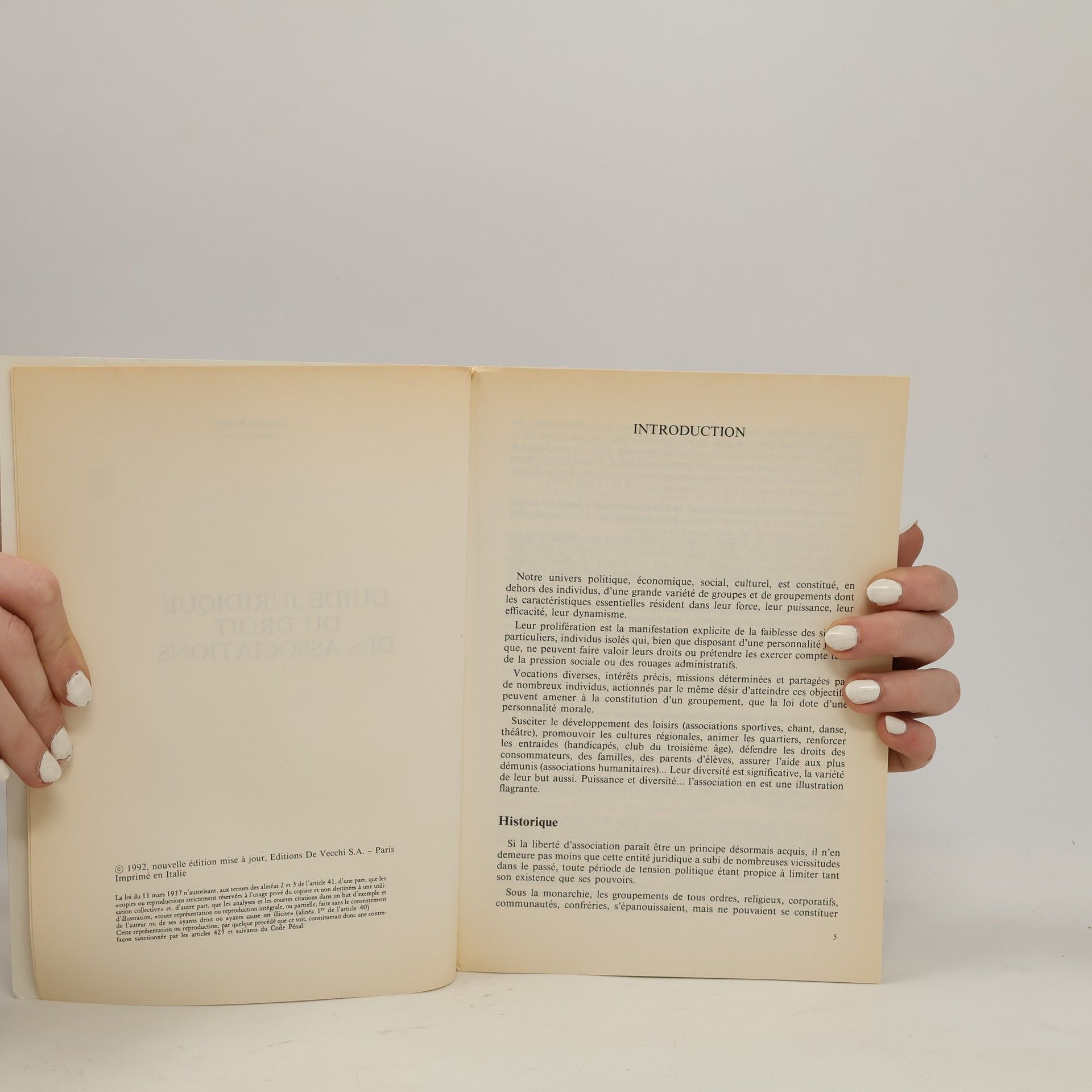 Claudia Sogno Guide juridique du droit des associations - Nouvelle édition mise à jour