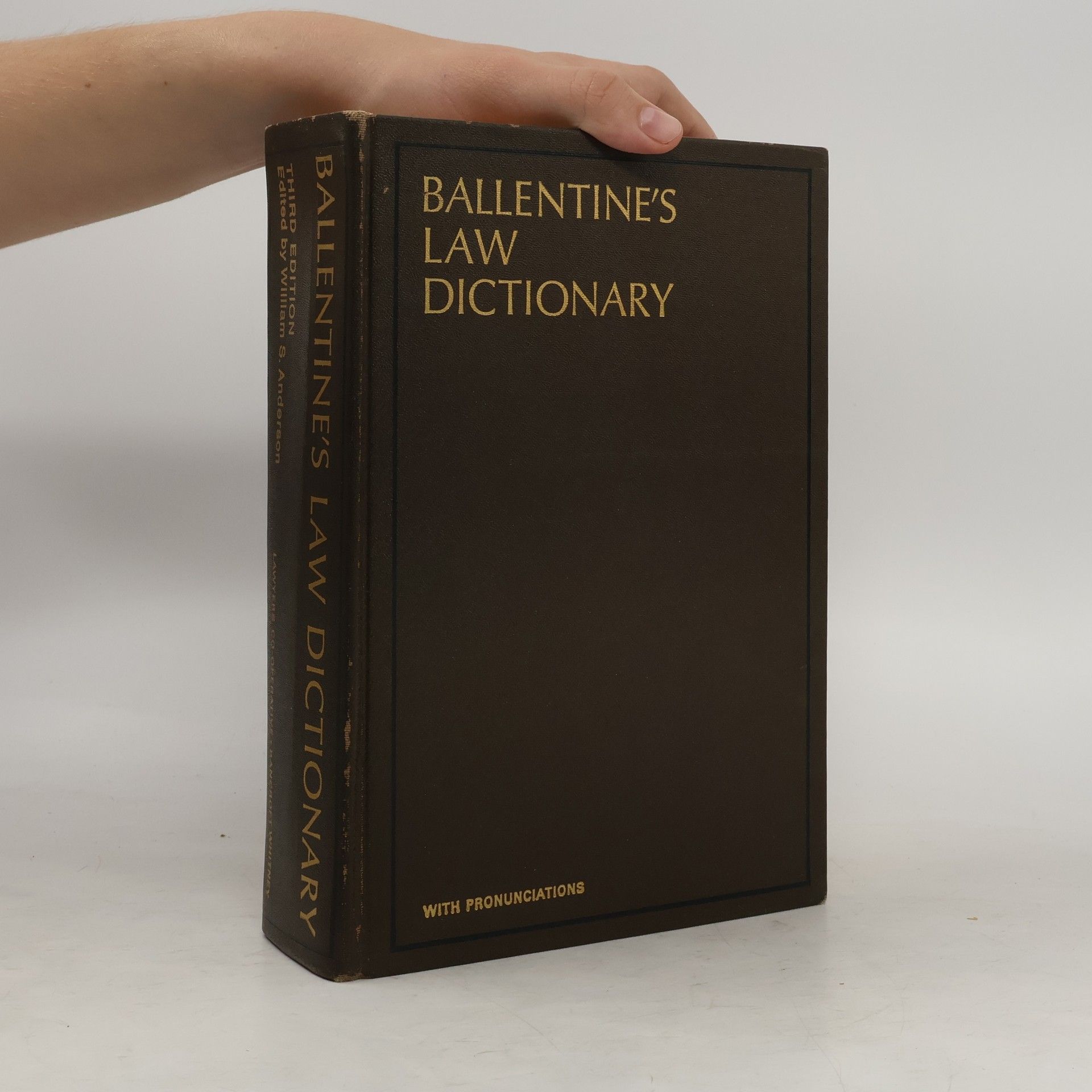 William S. Andreson Ballentine's Law Dictionary