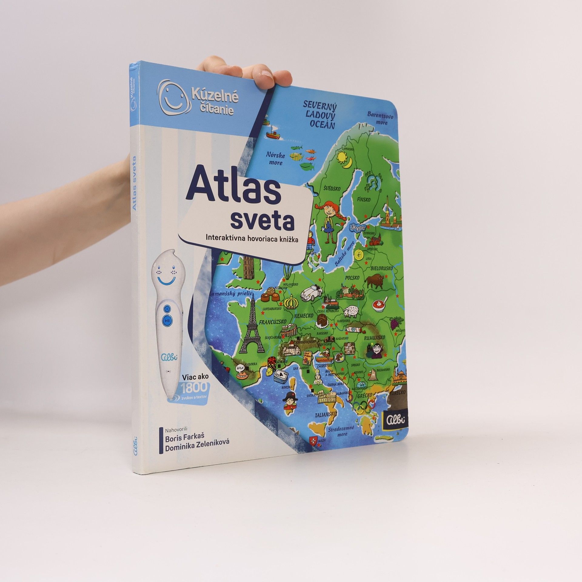 Kolektív autorov Atlas sveta : interaktívna hovoriaca knižka