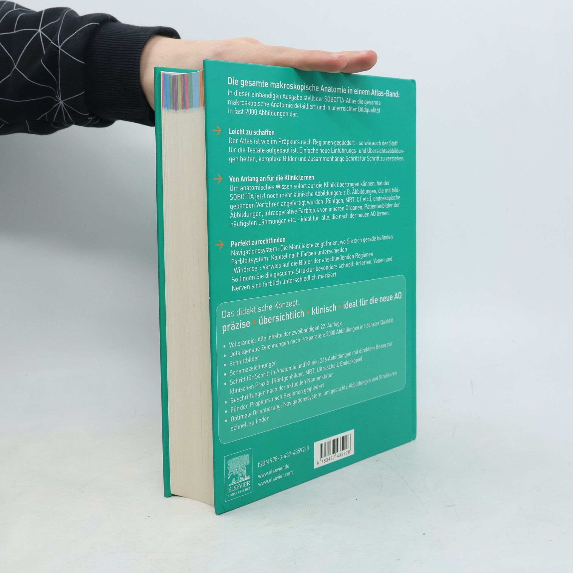 Kolektiv autorů Sobotta. Anatomie des Menschen. Der komplette Atlas in einem Band