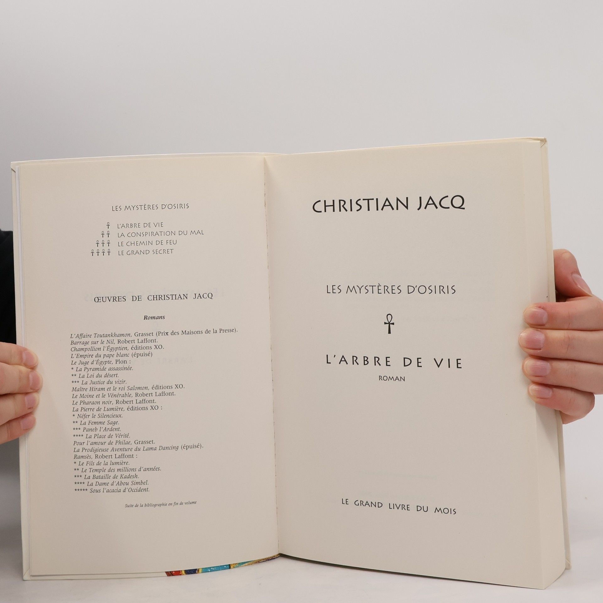 Christian Jacq L'Arbre de vie