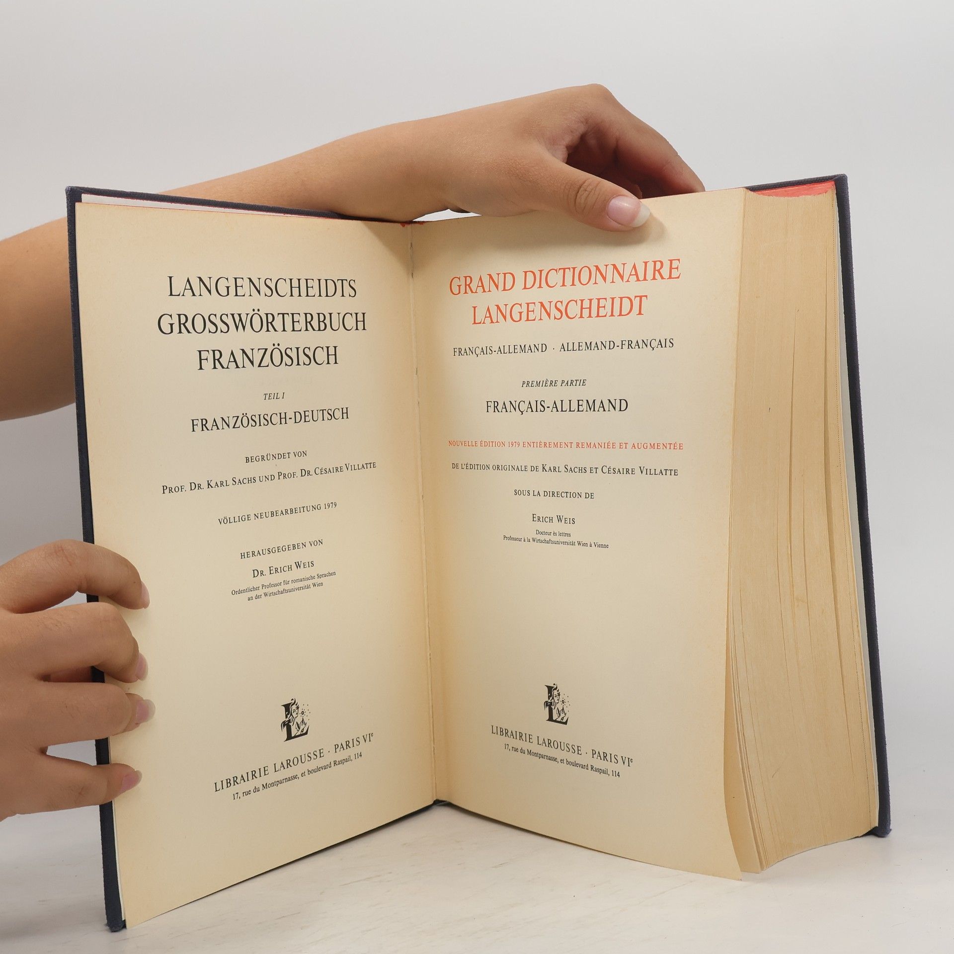 Kolektiv autorů Langenscheidts Grosswörterbuch Französisch, Teil I: Französisch-Deutsch