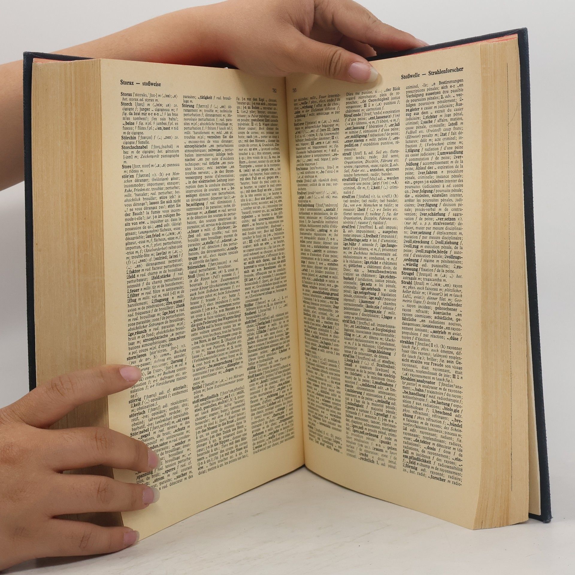 AA.VV. Grand dictionnaire Langenscheidt français-allemand, allemand-français. Seconde partie. Allemand-français