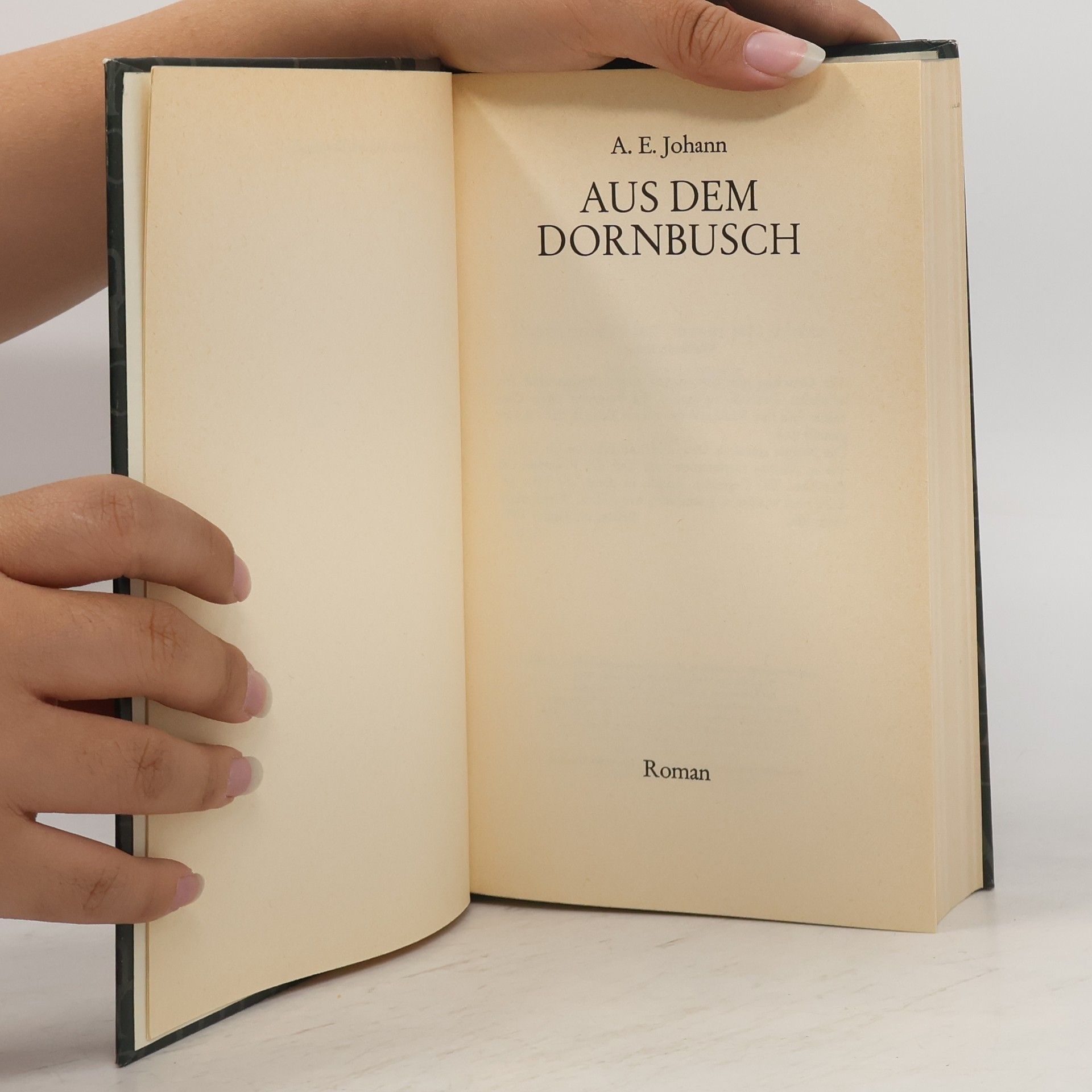 Alfred E. Johann Aus dem Dornbusch