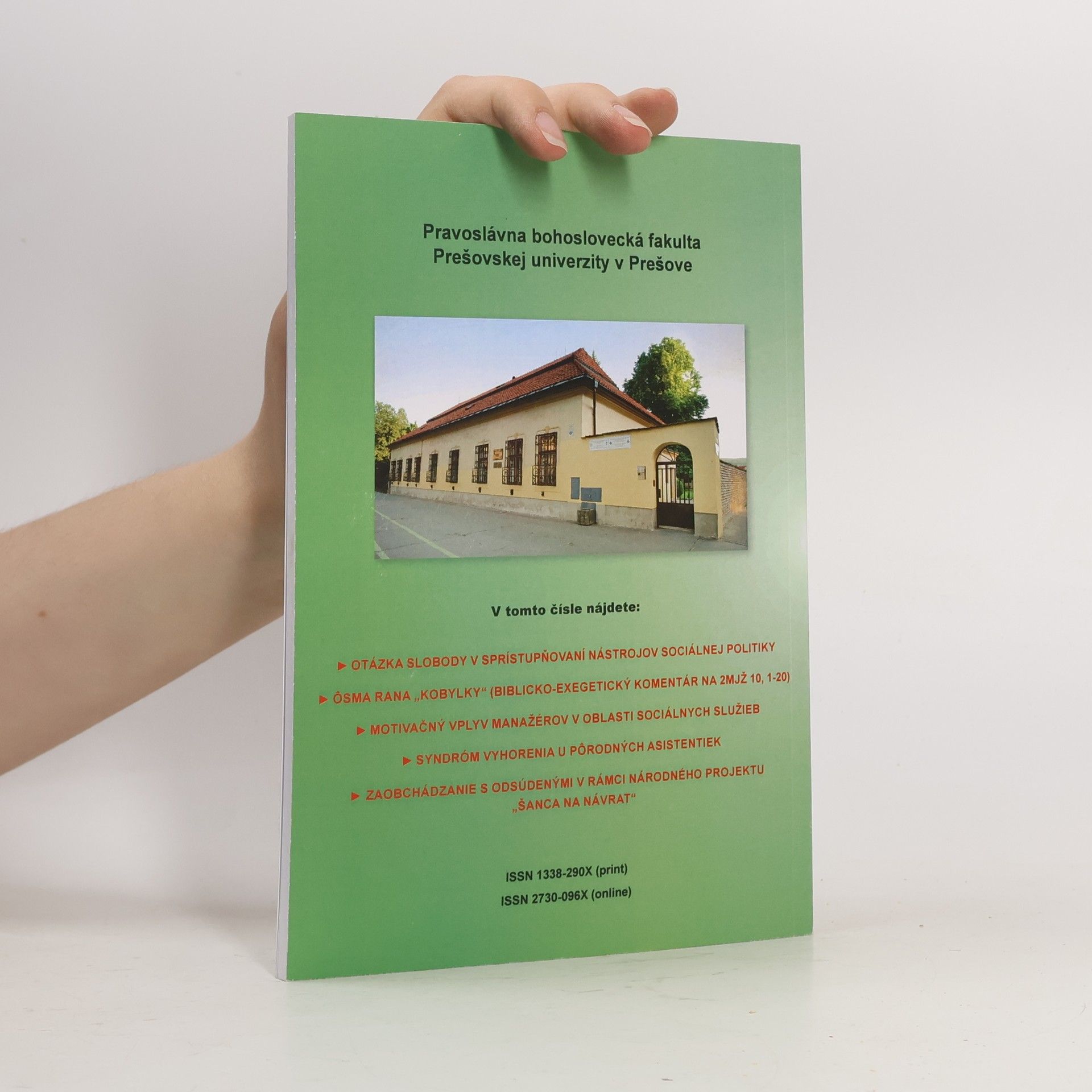 Kolektiv autorů Sociálna a duchovná revue 1
