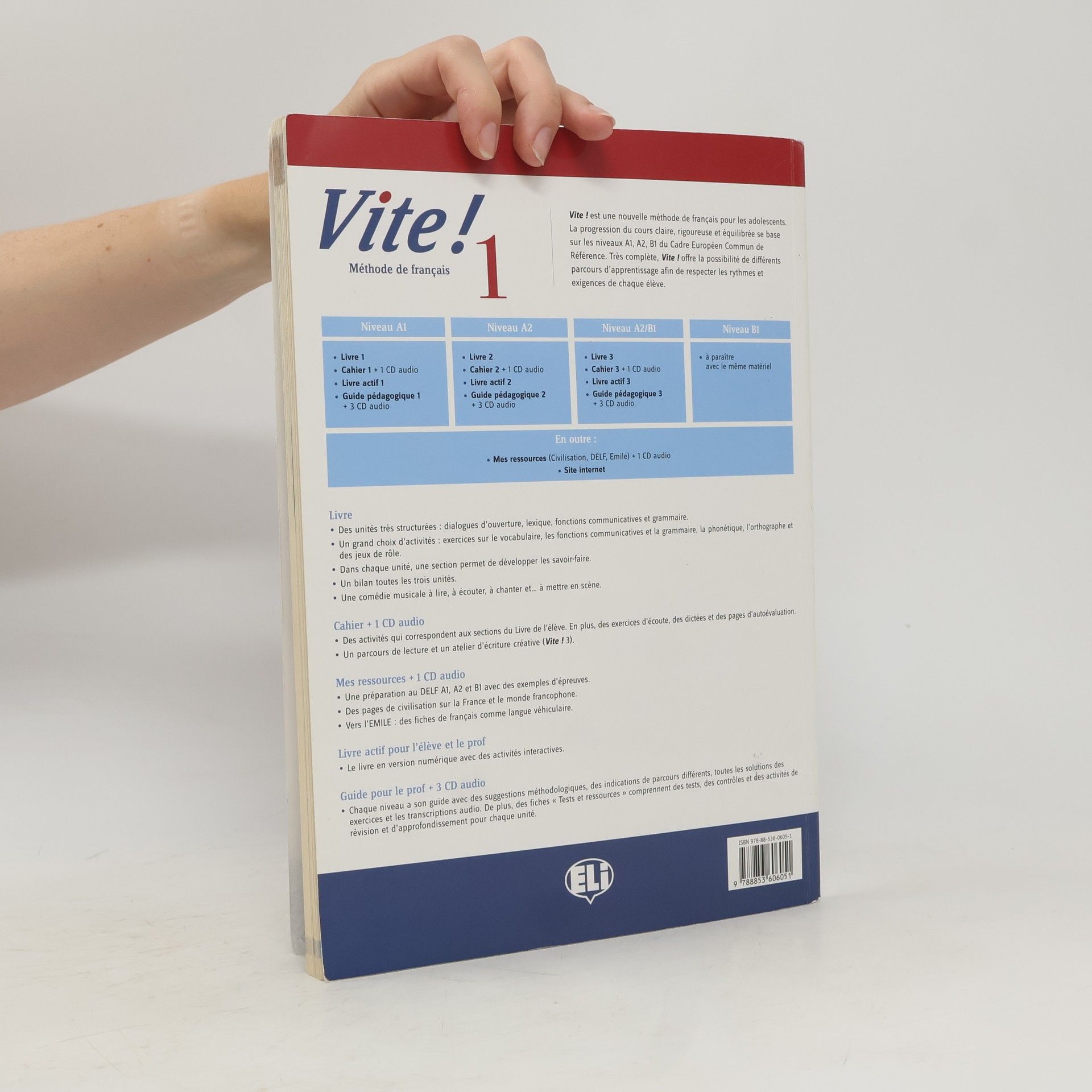 Domitille Hatuel Vite! 1 Livre de l´éleve