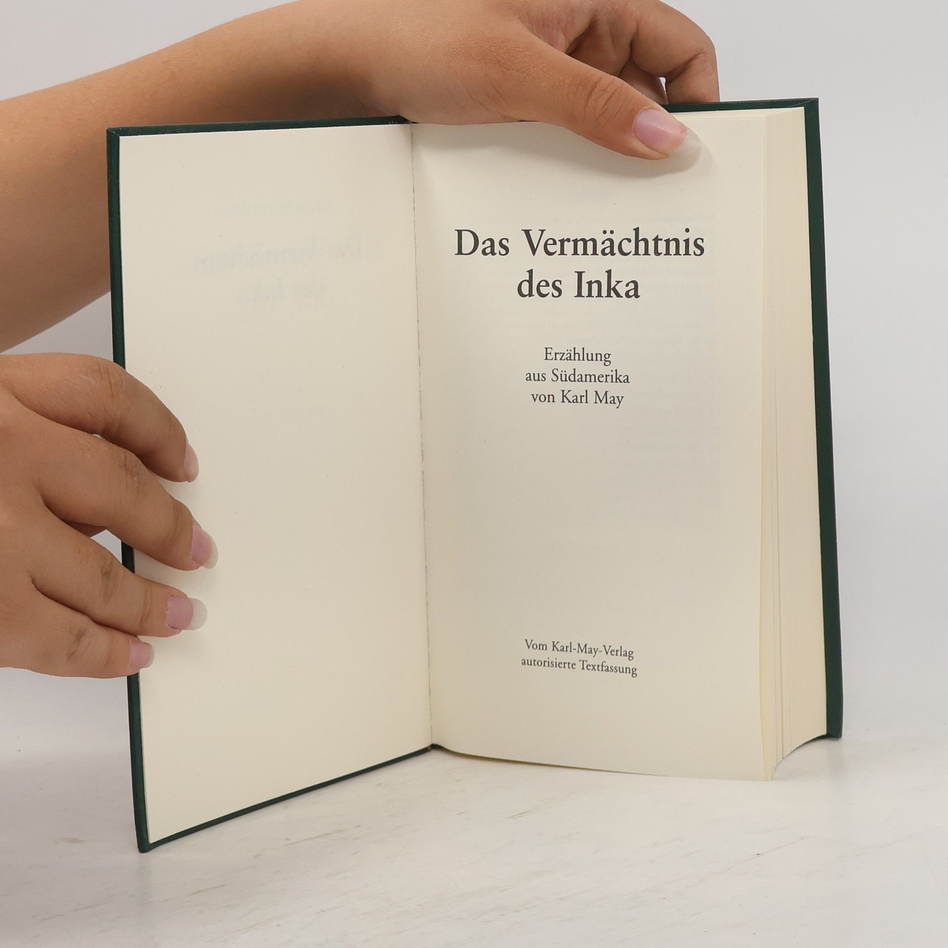 Karl May Das Vermächtnis des Inka