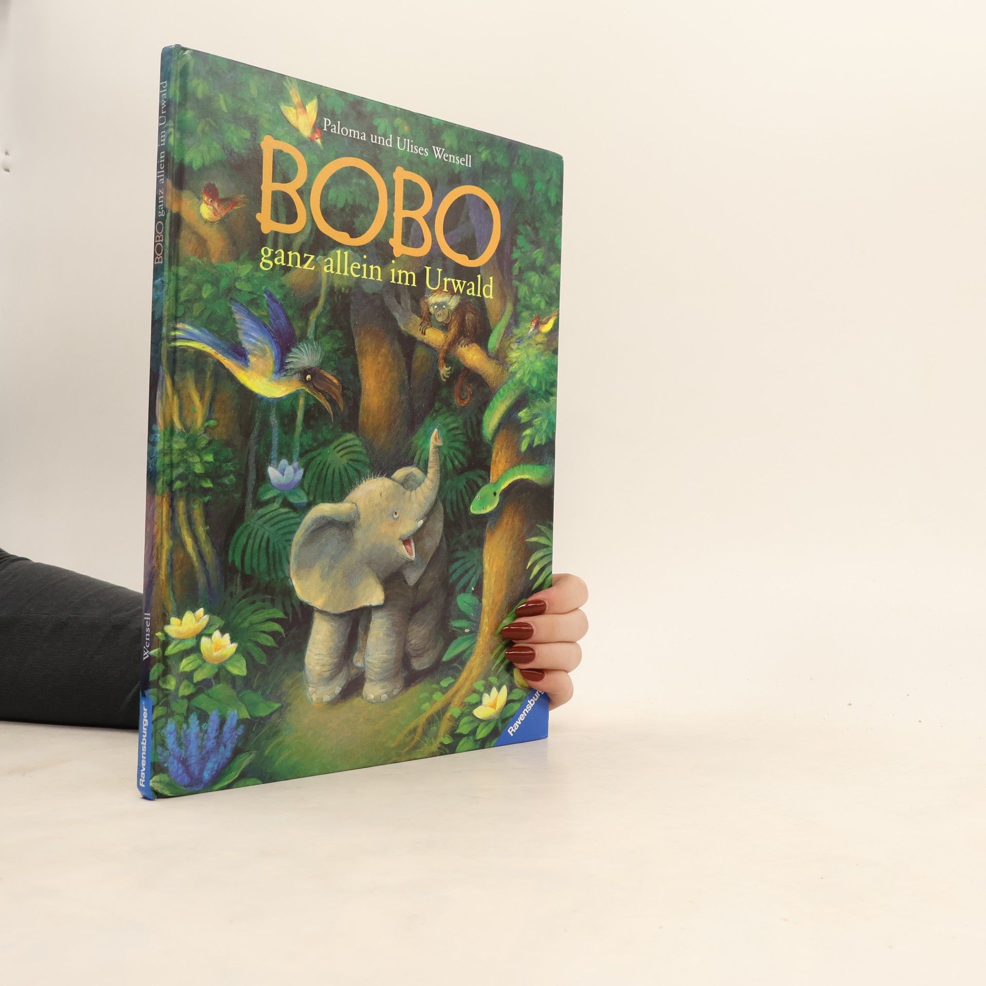 Ulises Wensell Bobo ganz allein im Urwald