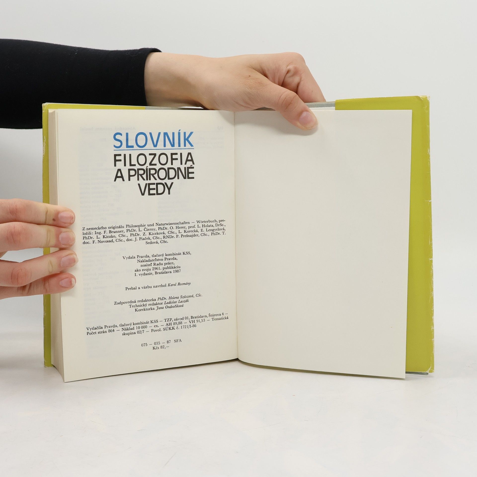 Autorenkollektiv Slovník. Filozofia a prírodné vedy