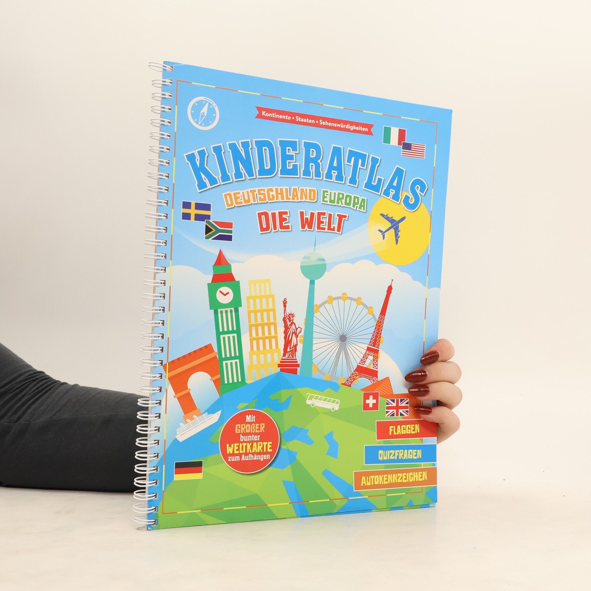 Autorenkollektiv Kinderatlas. Deutschland. Europa. Die Welt