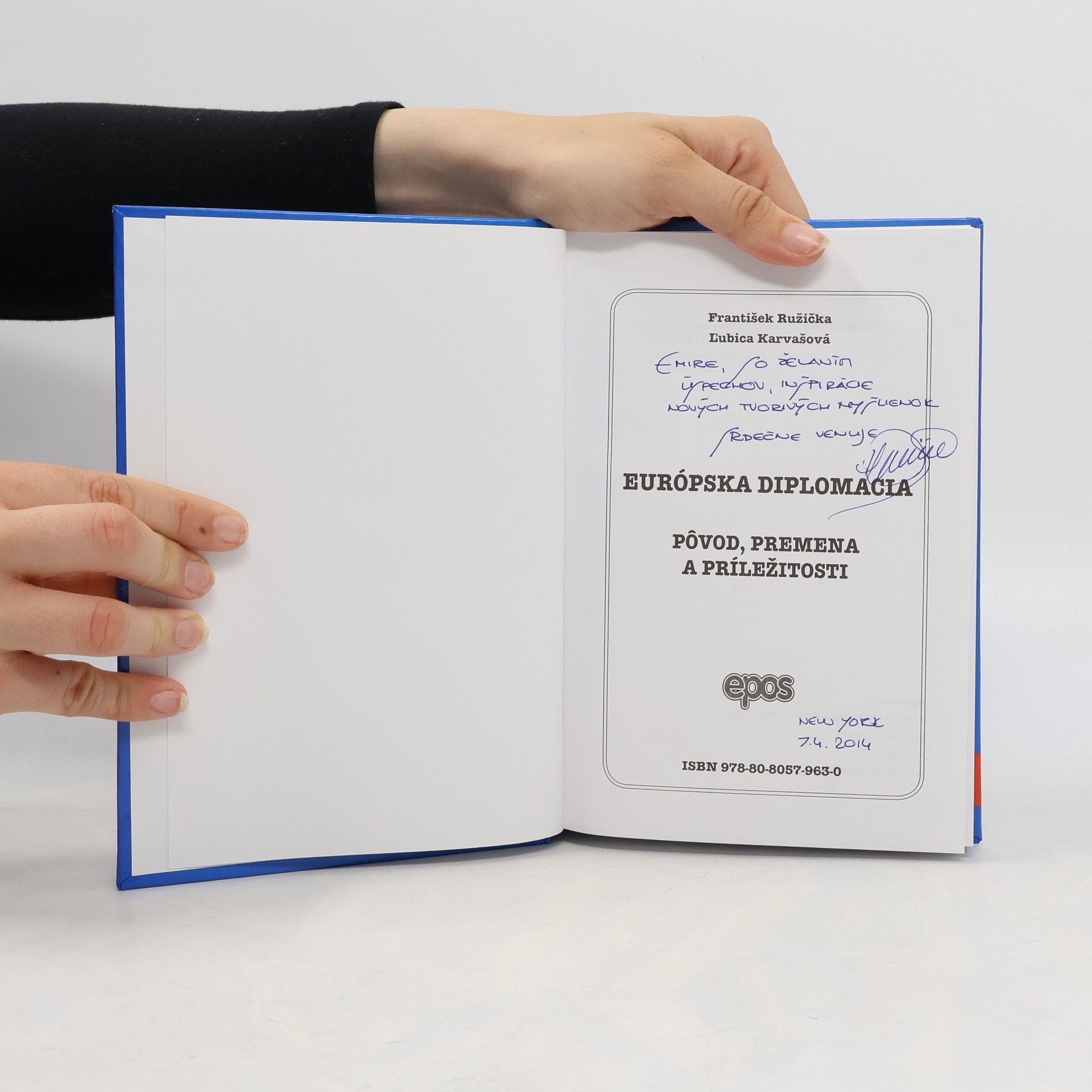 František Růžička Európska diplomacia