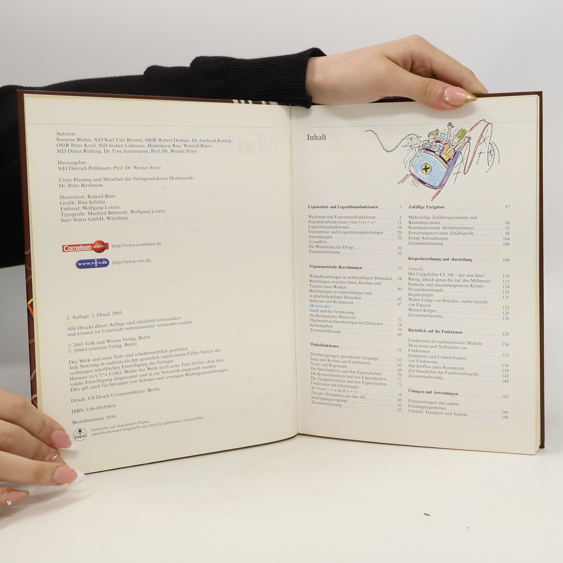 Werner Stoye Mathematik plus, EURO, Klasse 10