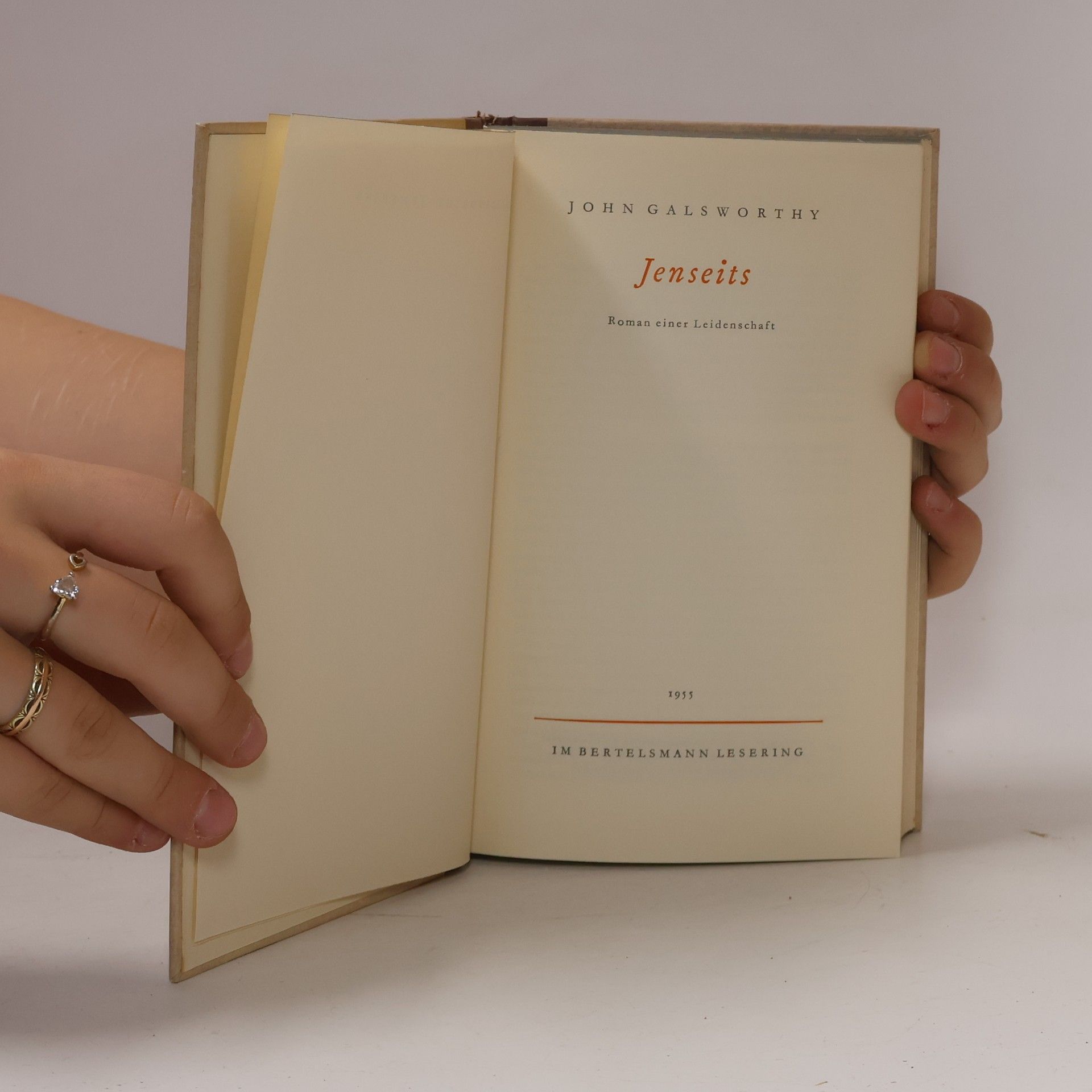 John Galsworthy Jenseits