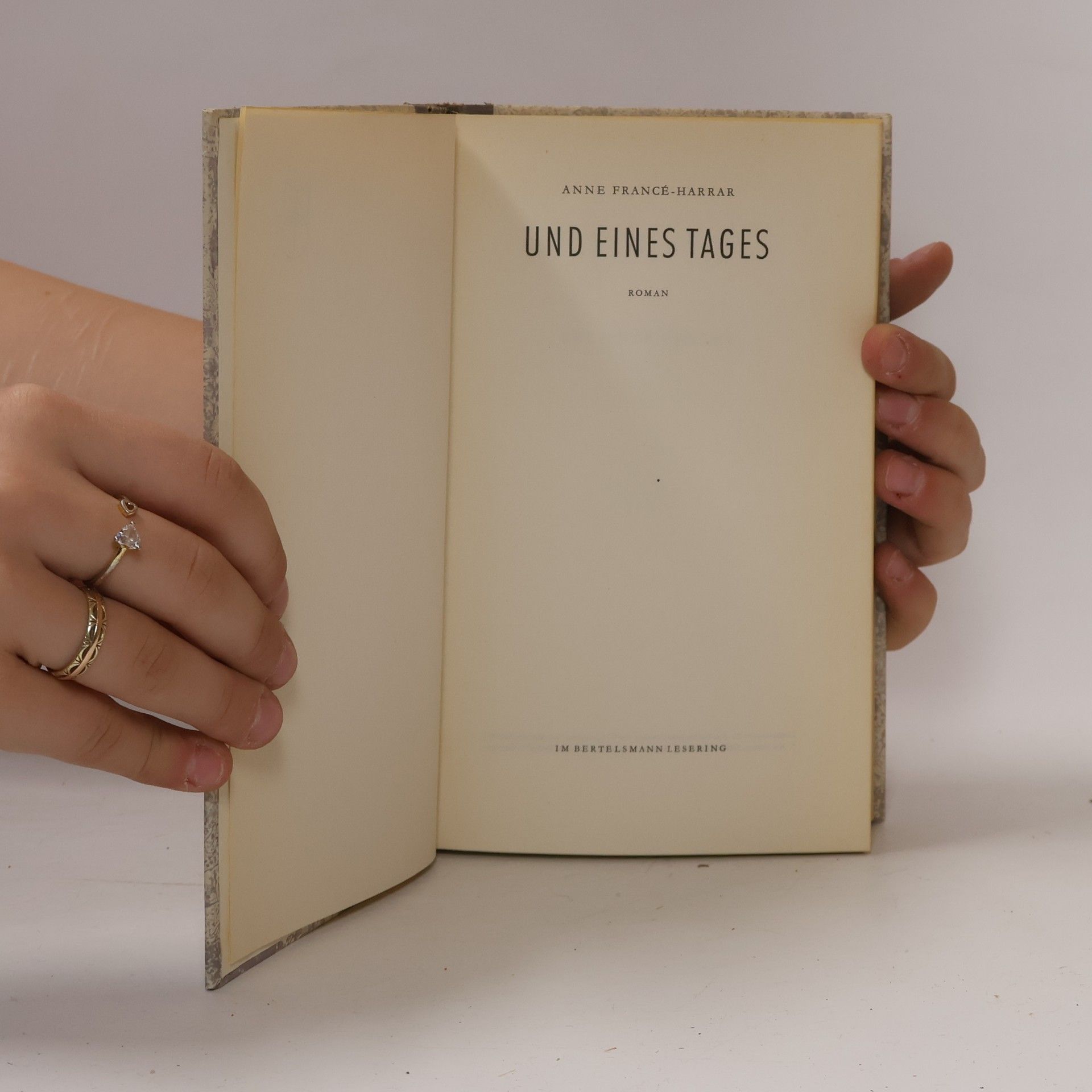 Anne Francé-Harrar Und eines Tages