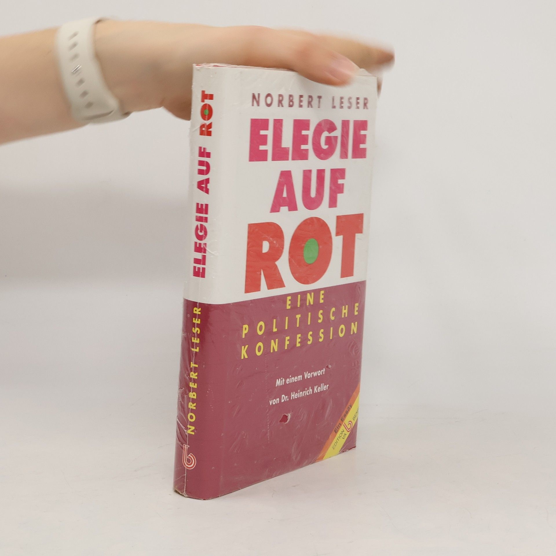 Norbert Leser Elegie auf Rot