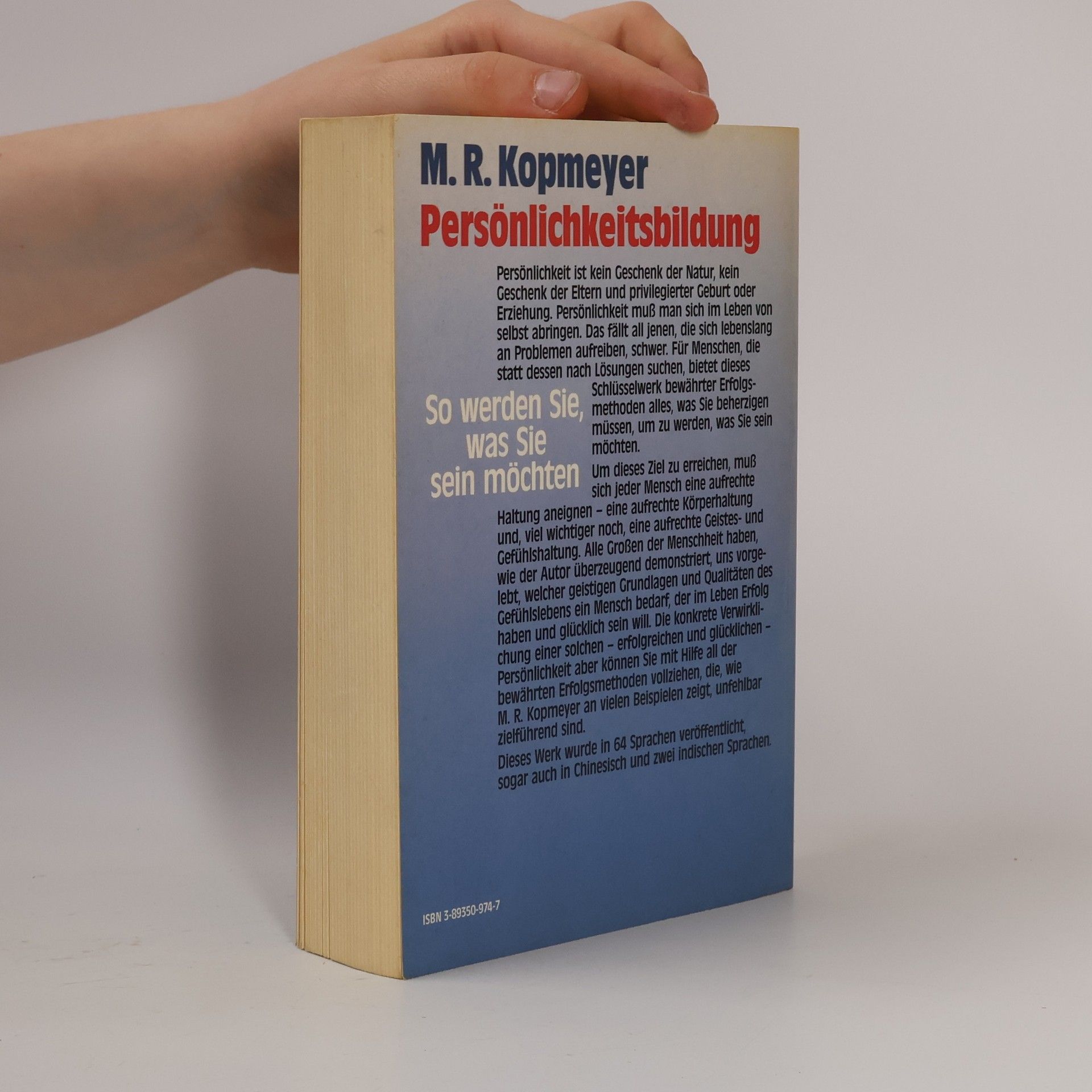 M.R. Kopmeyer Persönlichkeitsbildung